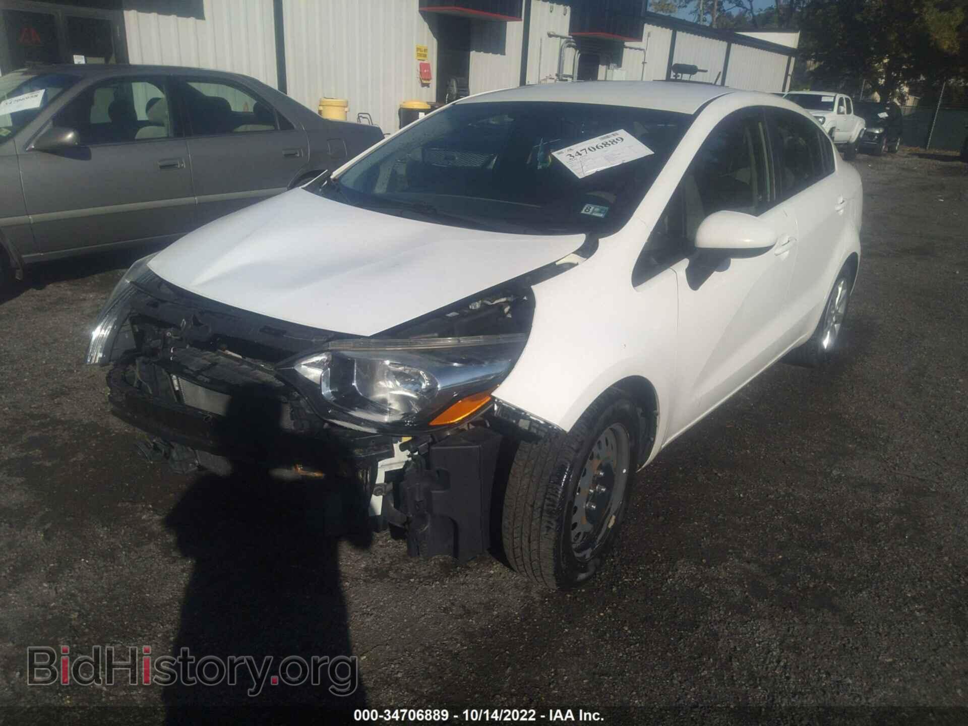 2016 KIA RIO - VIN: KNADM4A32G6696273 - Фото 2