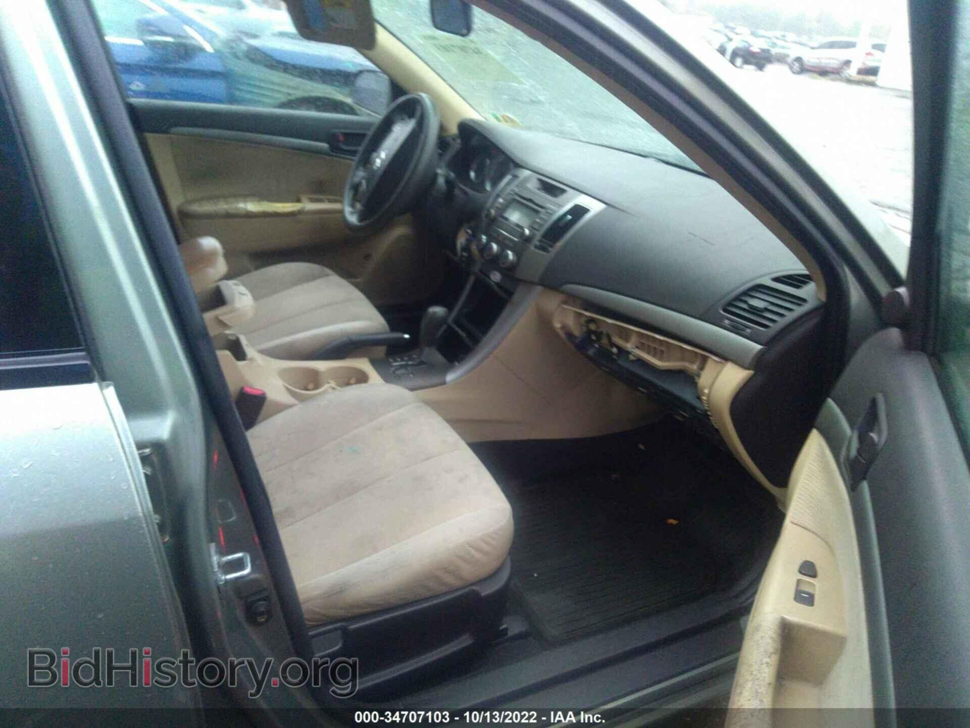 2009 HYUNDAI SONATA - VIN: 5NPET46C29H418923 - Фото 5