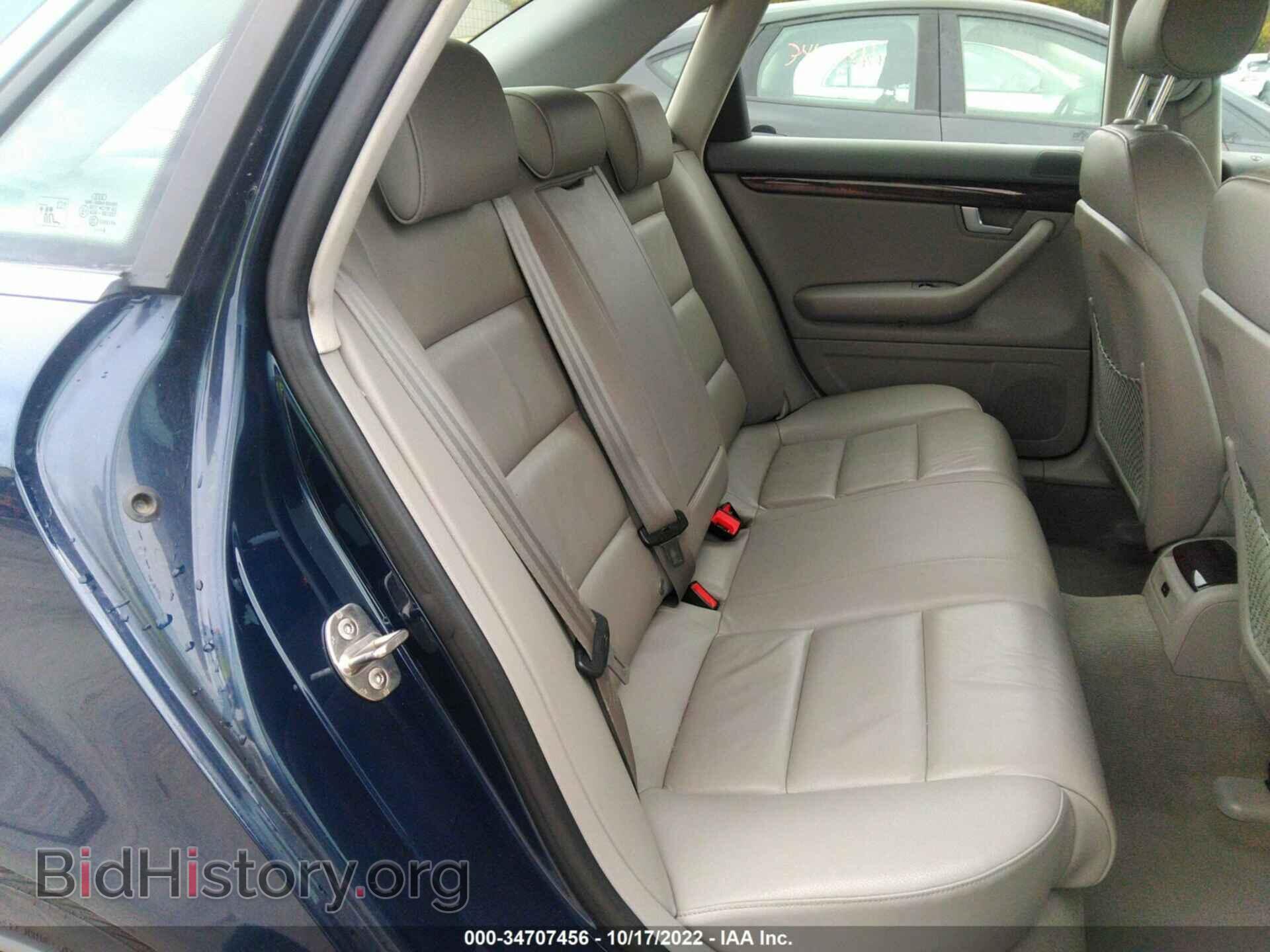 2006 AUDI A4 - VIN: WAUDF78EX6A250256 - Фото 8