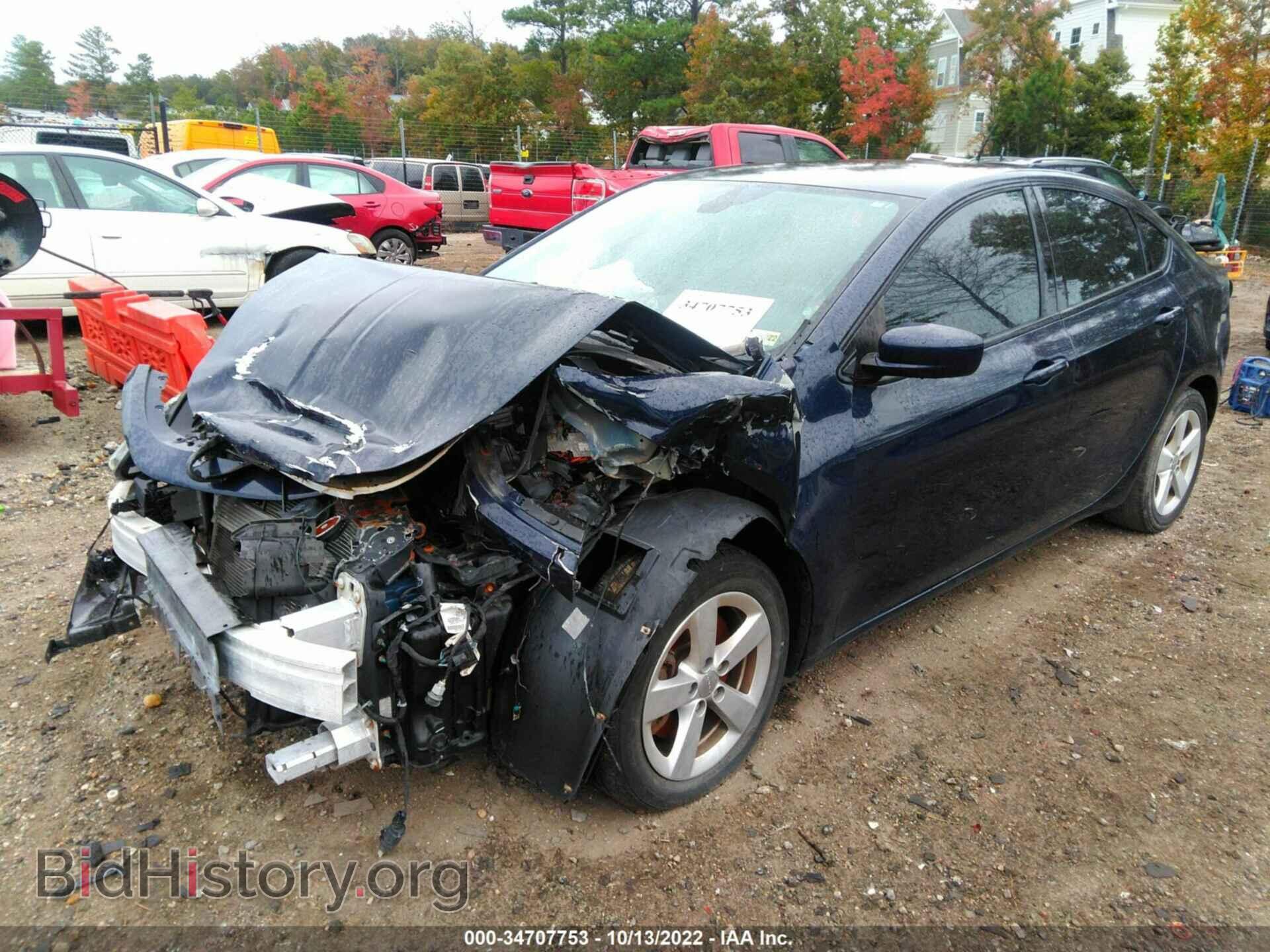 2015 DODGE DART - VIN: 1C3CDFBB0FD330584 - Фото 2