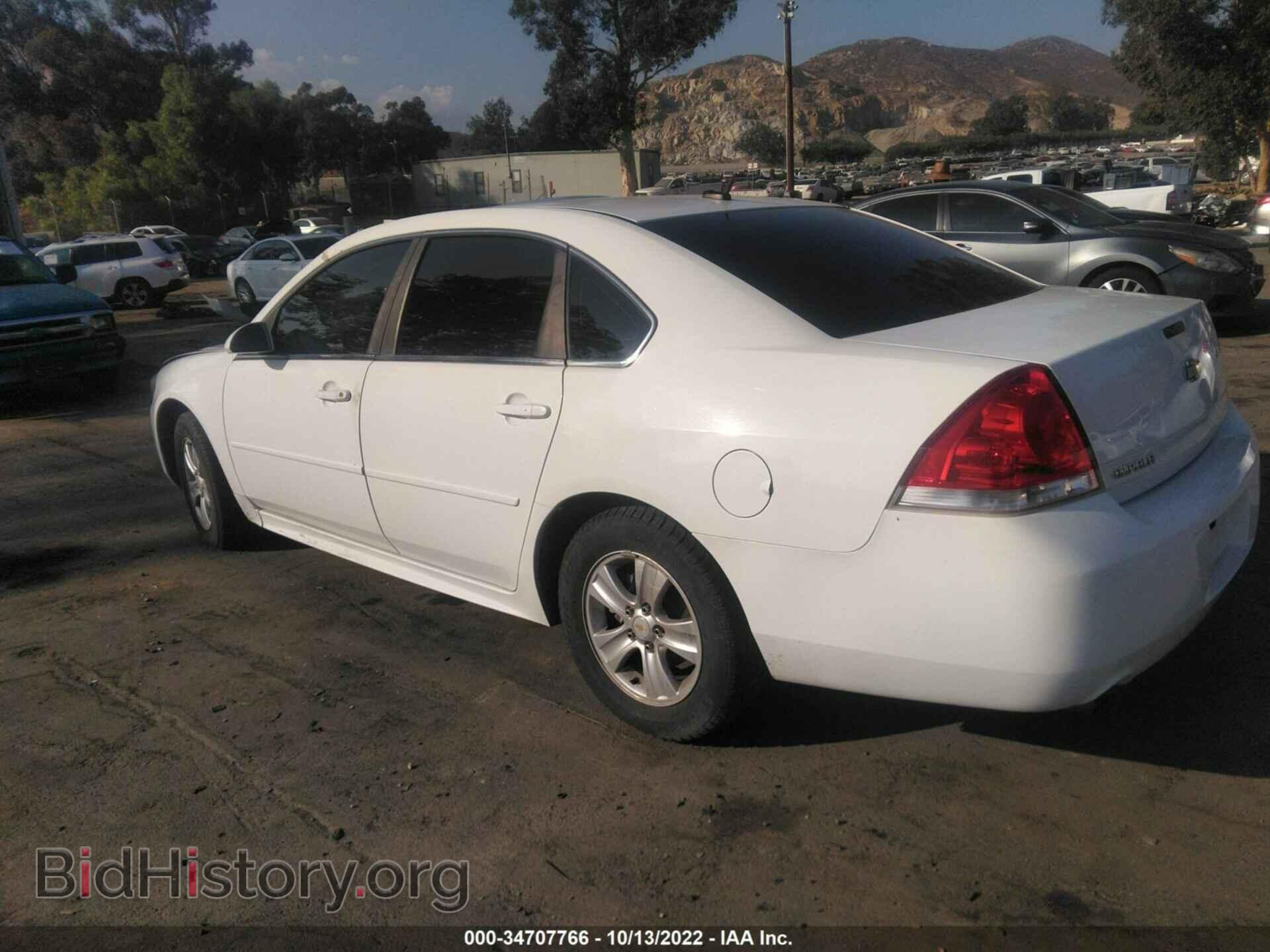 2013 CHEVROLET IMPALA - VIN: 2G1WF5E32D1213527 - Фото 3
