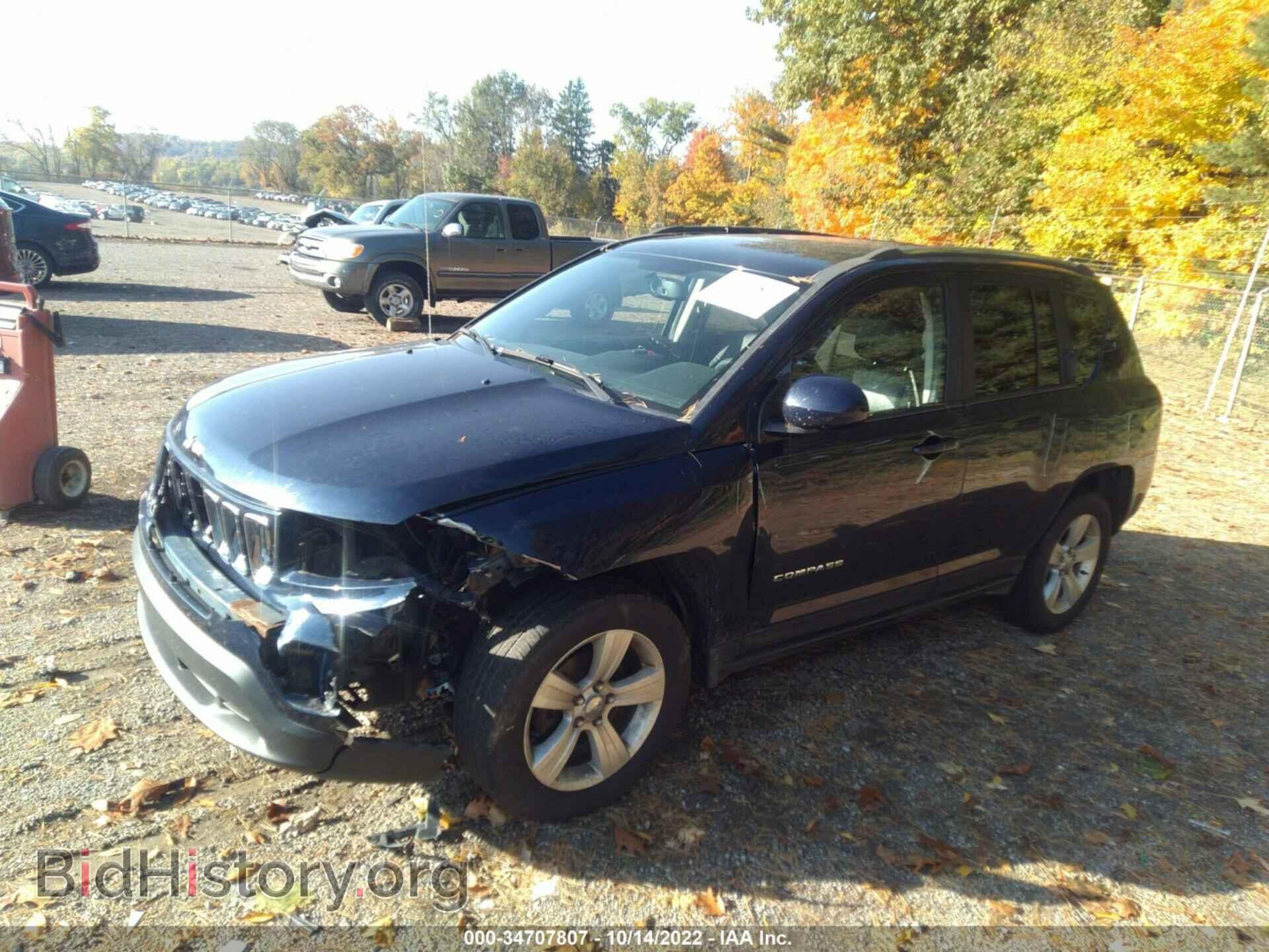 2014 JEEP COMPASS - VIN: 1C4NJDEB5ED825777 - Фото 2