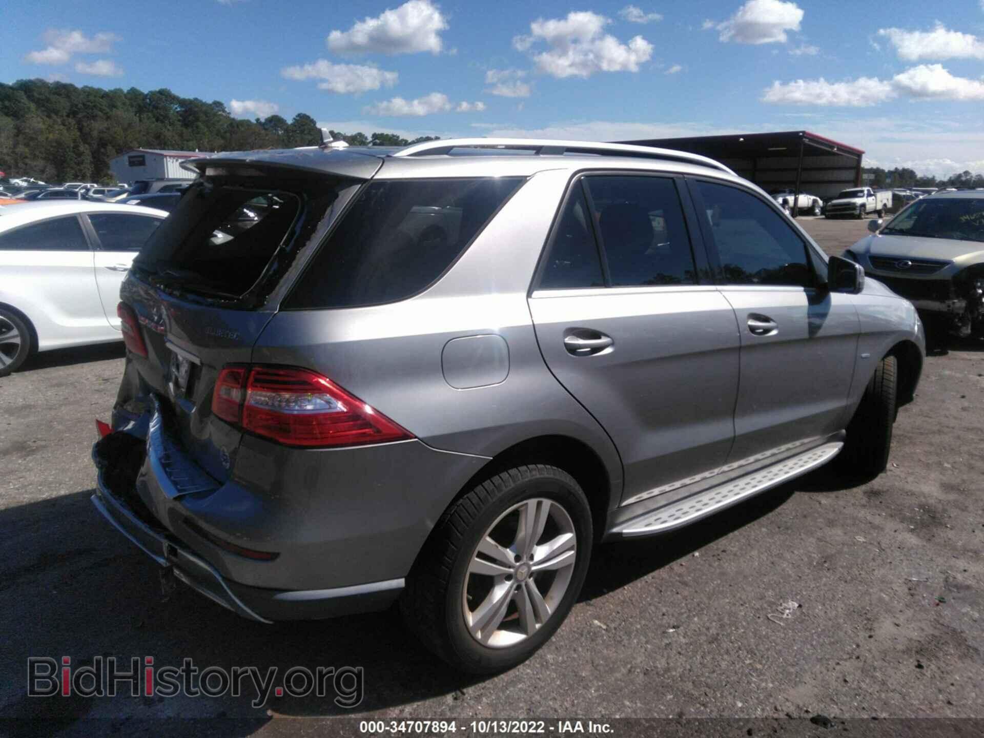 2012 MERCEDES-BENZ M-CLASS - VIN: 4JGDA2EB5CA089840 - Фото 4