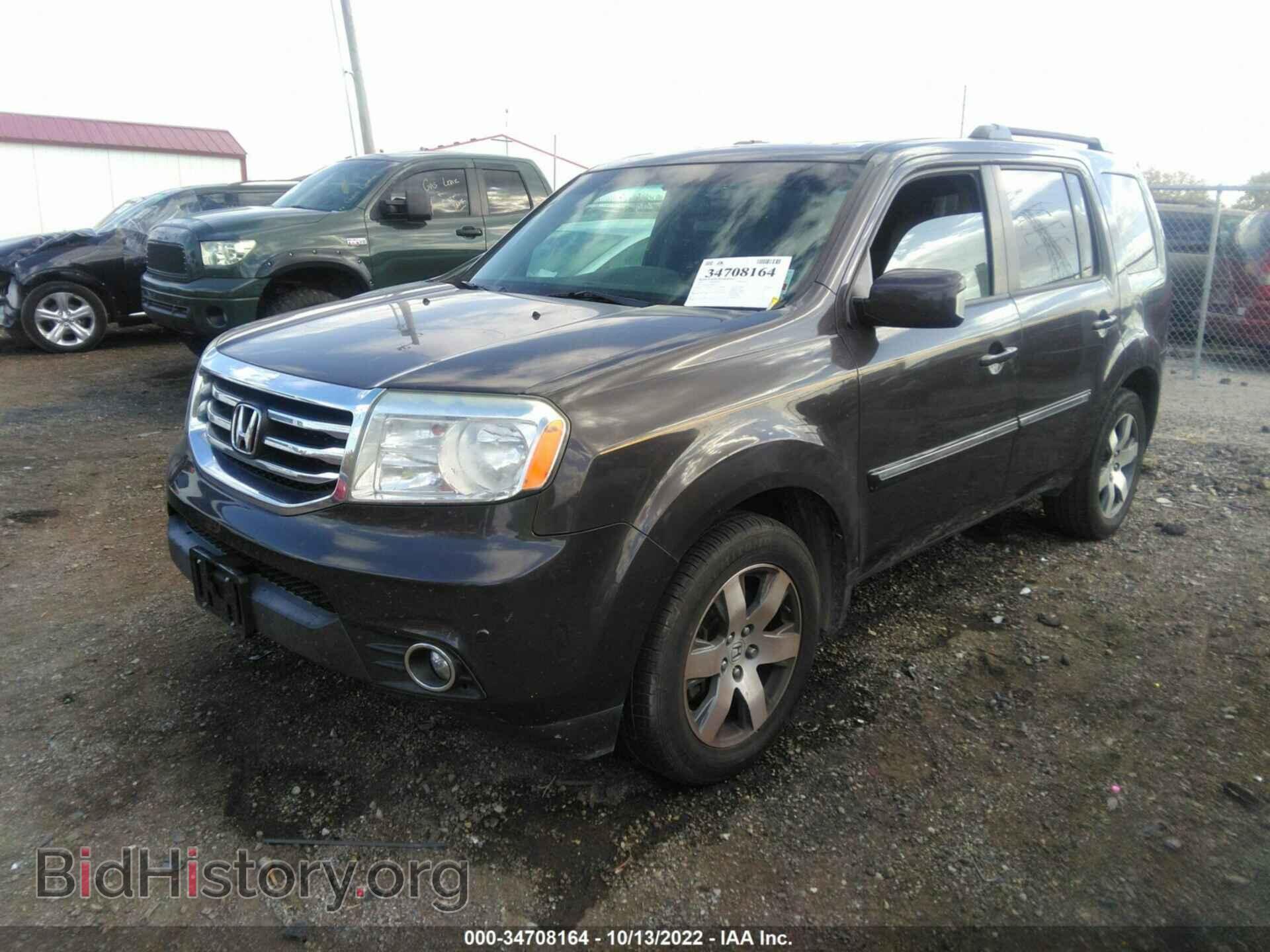 2013 HONDA PILOT - VIN: 5FNYF3H95DB020757 - Фото 2