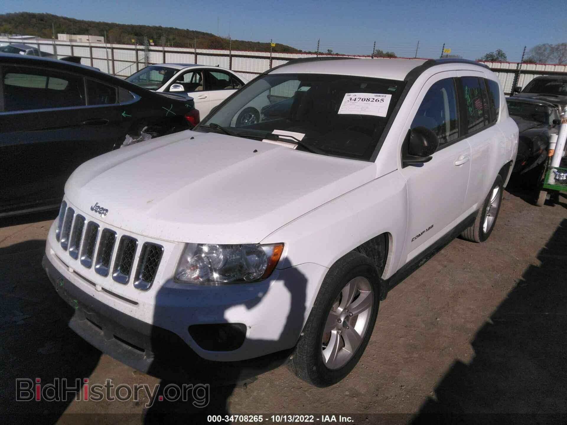 2011 JEEP COMPASS - VIN: 1J4NT1FB5BD284307 - Фото 2