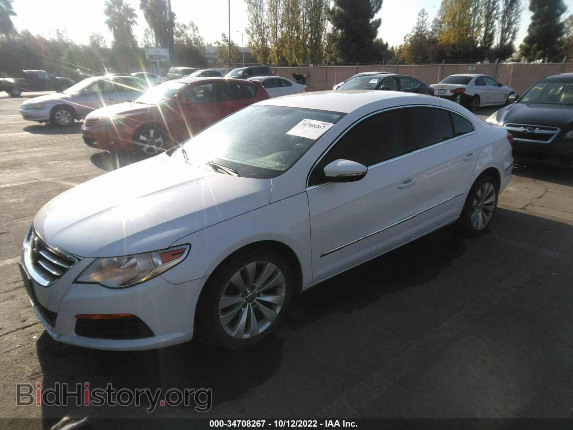 2012 VOLKSWAGEN CC - VIN: WVWMP7AN3CE546413 - Фото 2