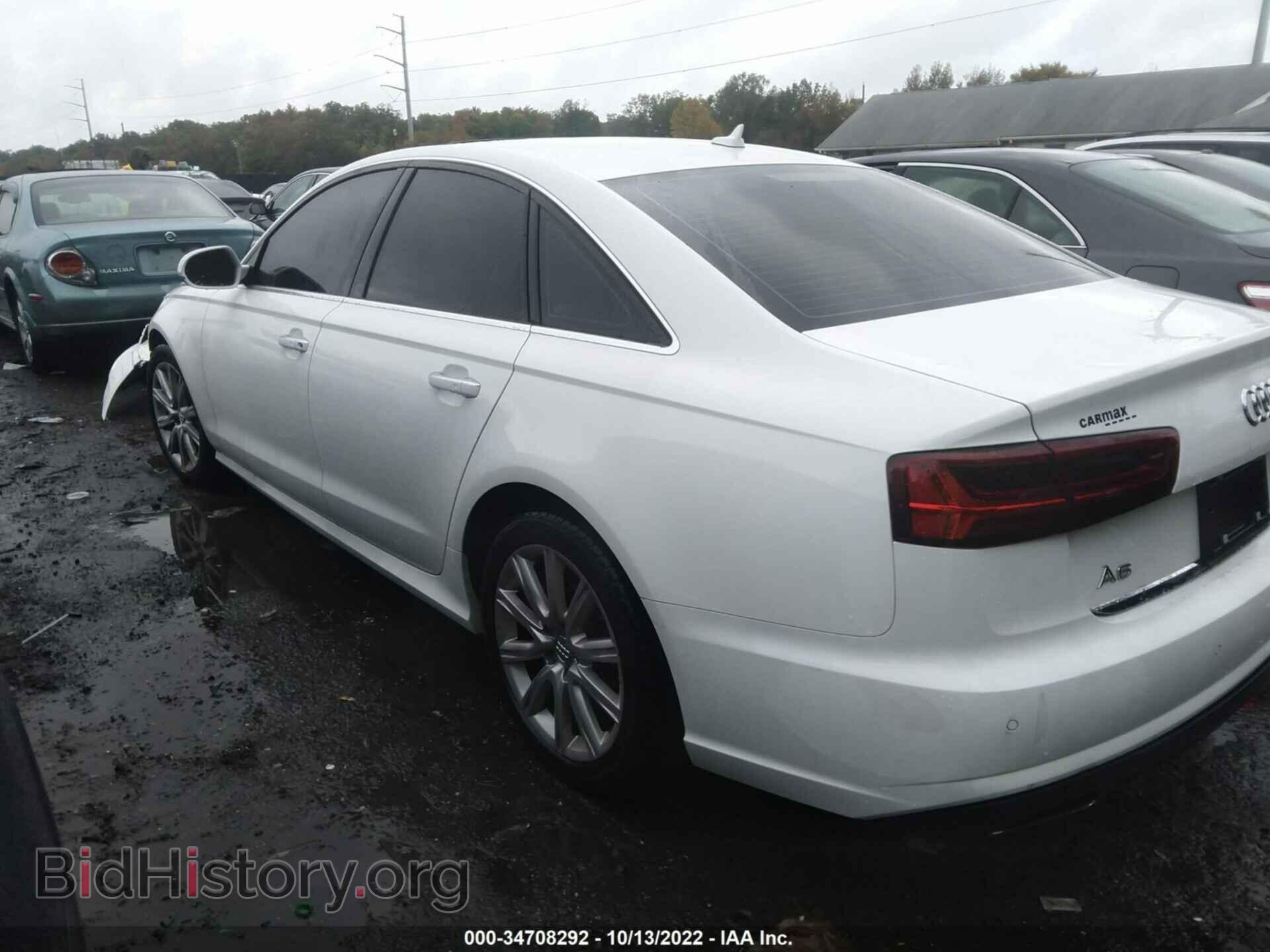 2016 AUDI A6 - VIN: WAUGFAFC6GN134087 - Фото 3