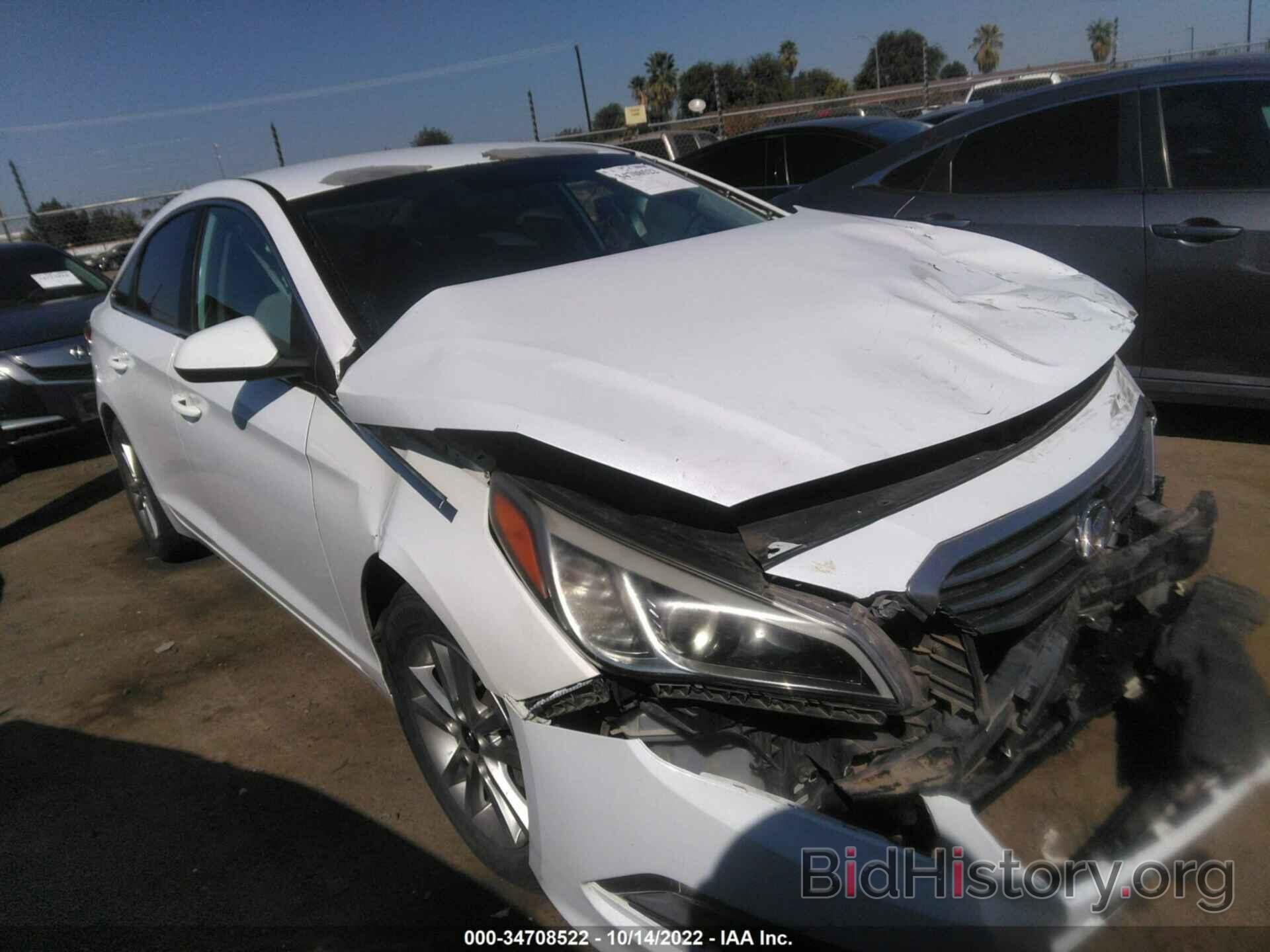 Photo 5NPE24AF6FH089580 - HYUNDAI SONATA 2015