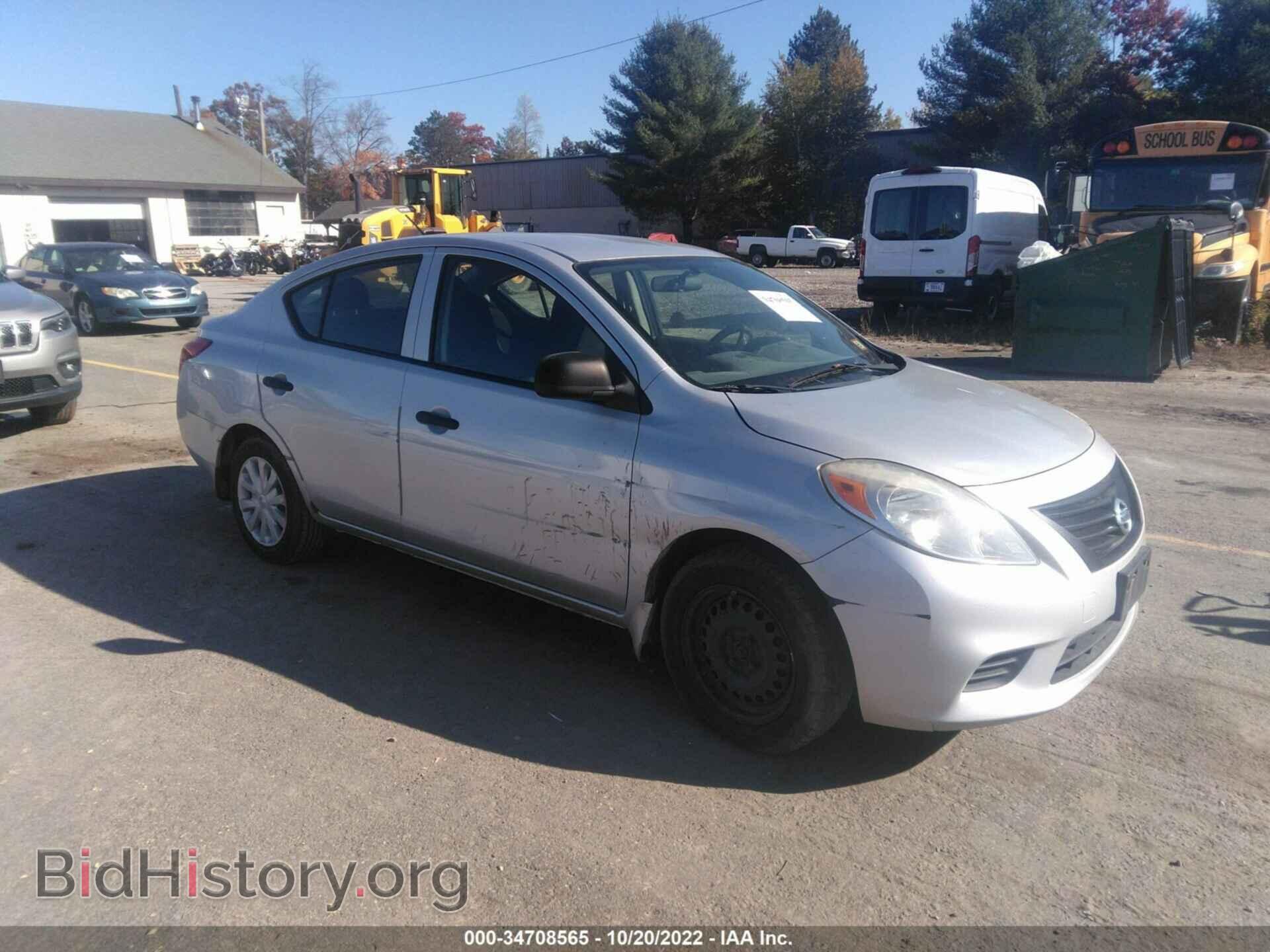 Фотография 3N1CN7AP1CL888609 - NISSAN VERSA 2012