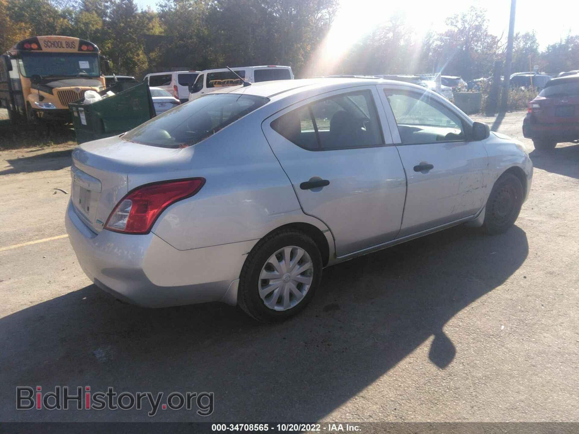 2012 NISSAN VERSA - VIN: 3N1CN7AP1CL888609 - Фото 4