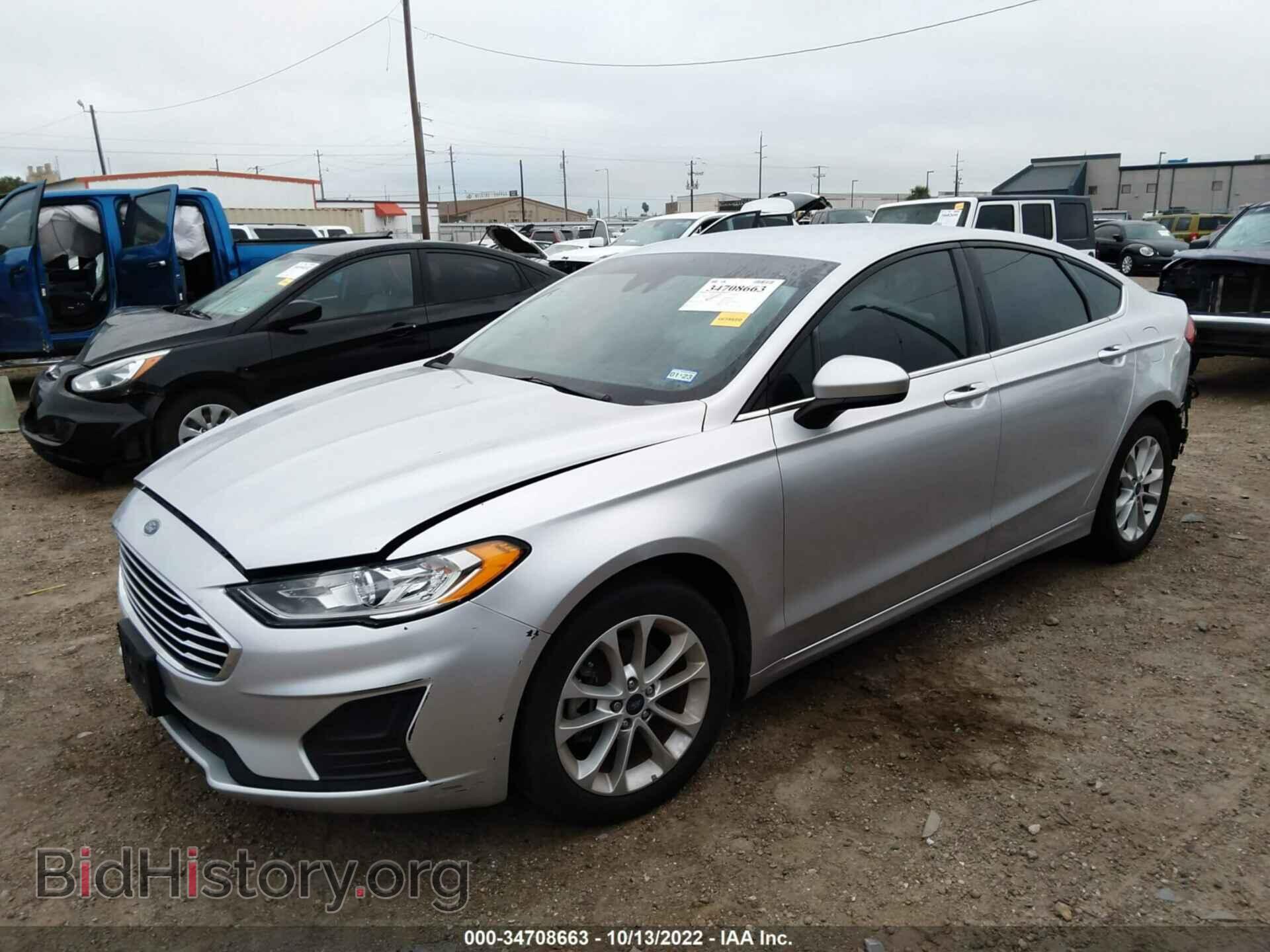 2019 FORD FUSION - VIN: 3FA6P0HD1KR108245 - Фото 2