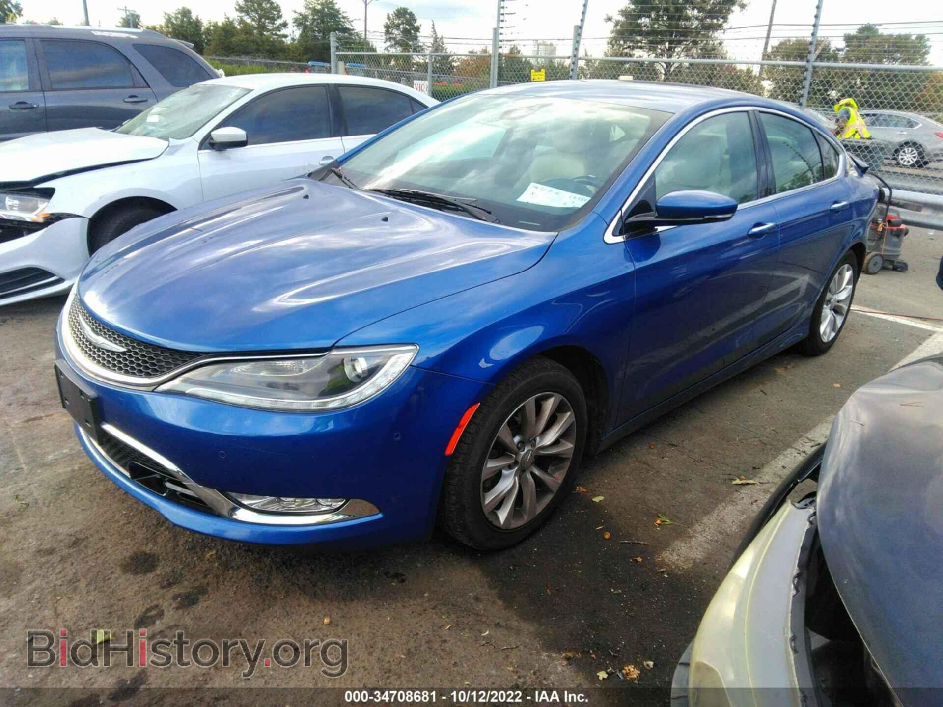 2015 CHRYSLER 200 - VIN: 1C3CCCCB3FN734053 - Фото 2