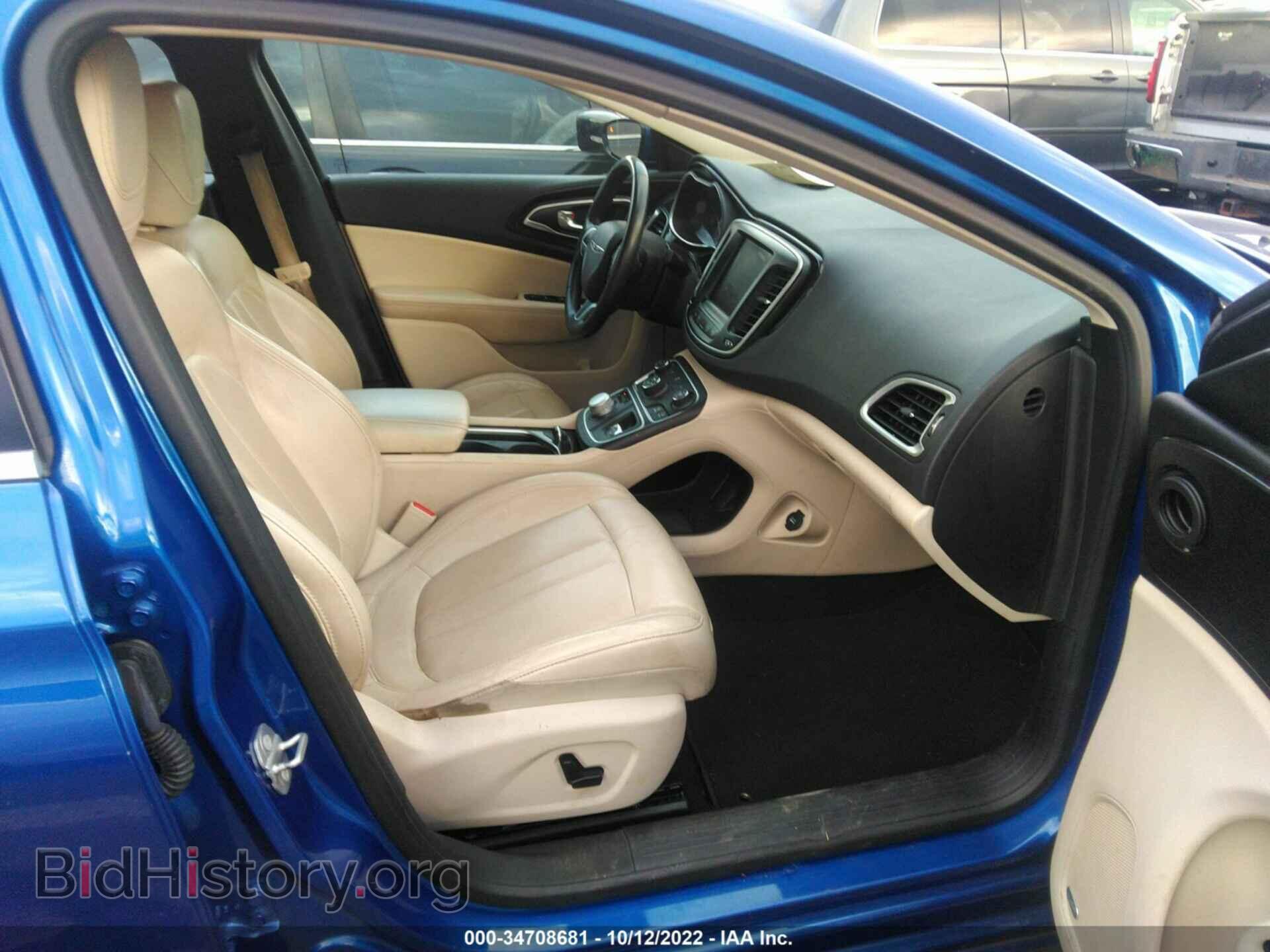 2015 CHRYSLER 200 - VIN: 1C3CCCCB3FN734053 - Фото 5