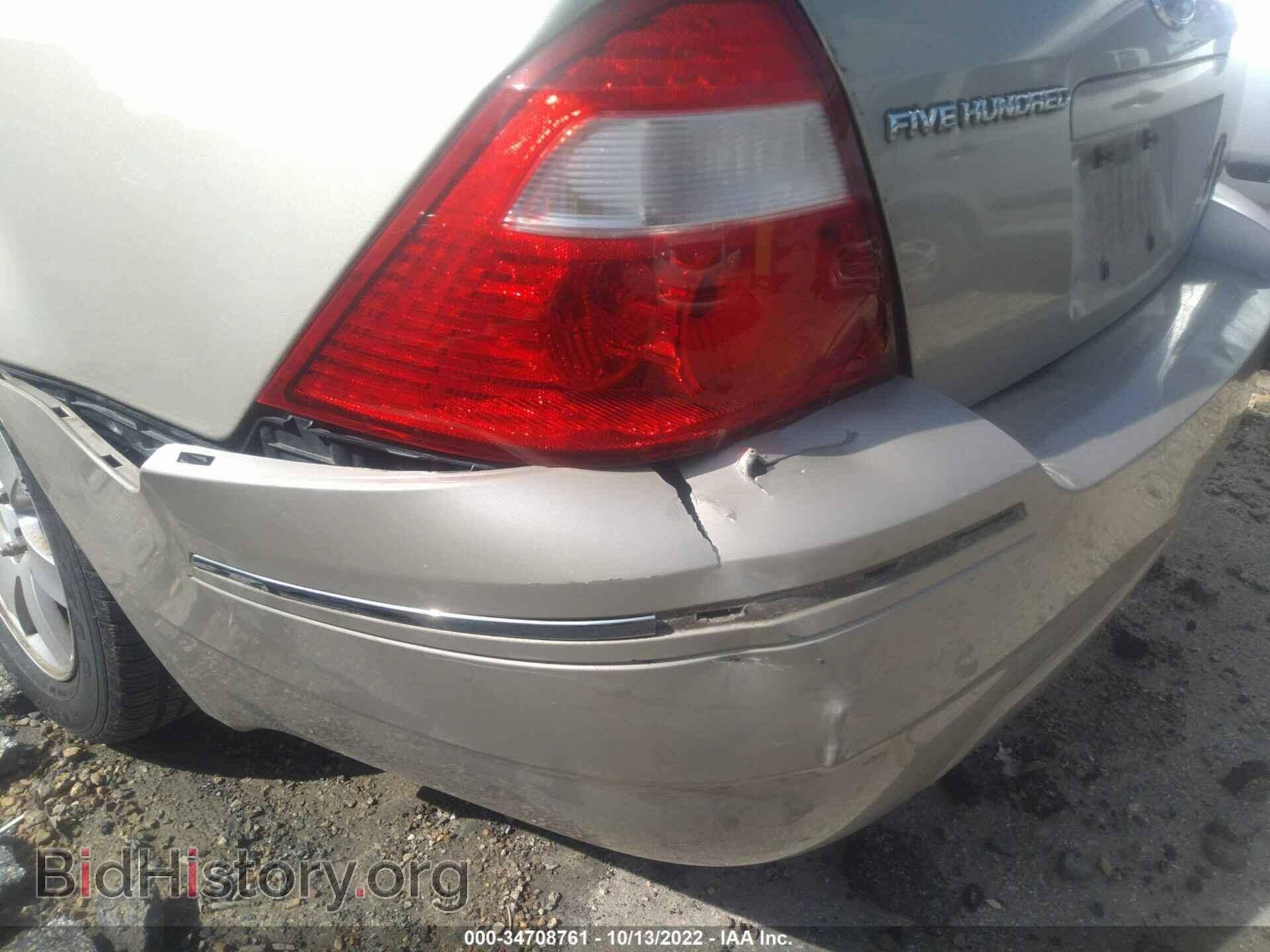 2006 FORD FIVE HUNDRED - VIN: 1FAFP23156G175162 - Photo 6