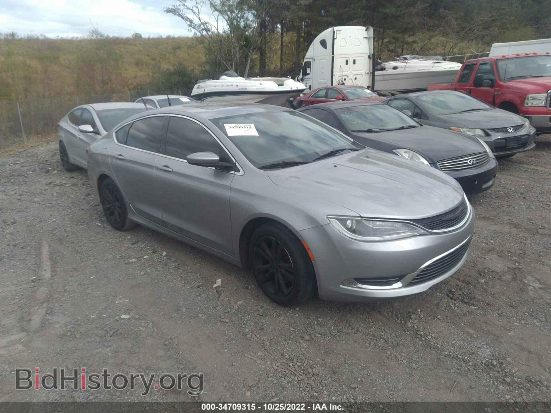 Фотография 1C3CCCAB8FN684740 - CHRYSLER 200 2015