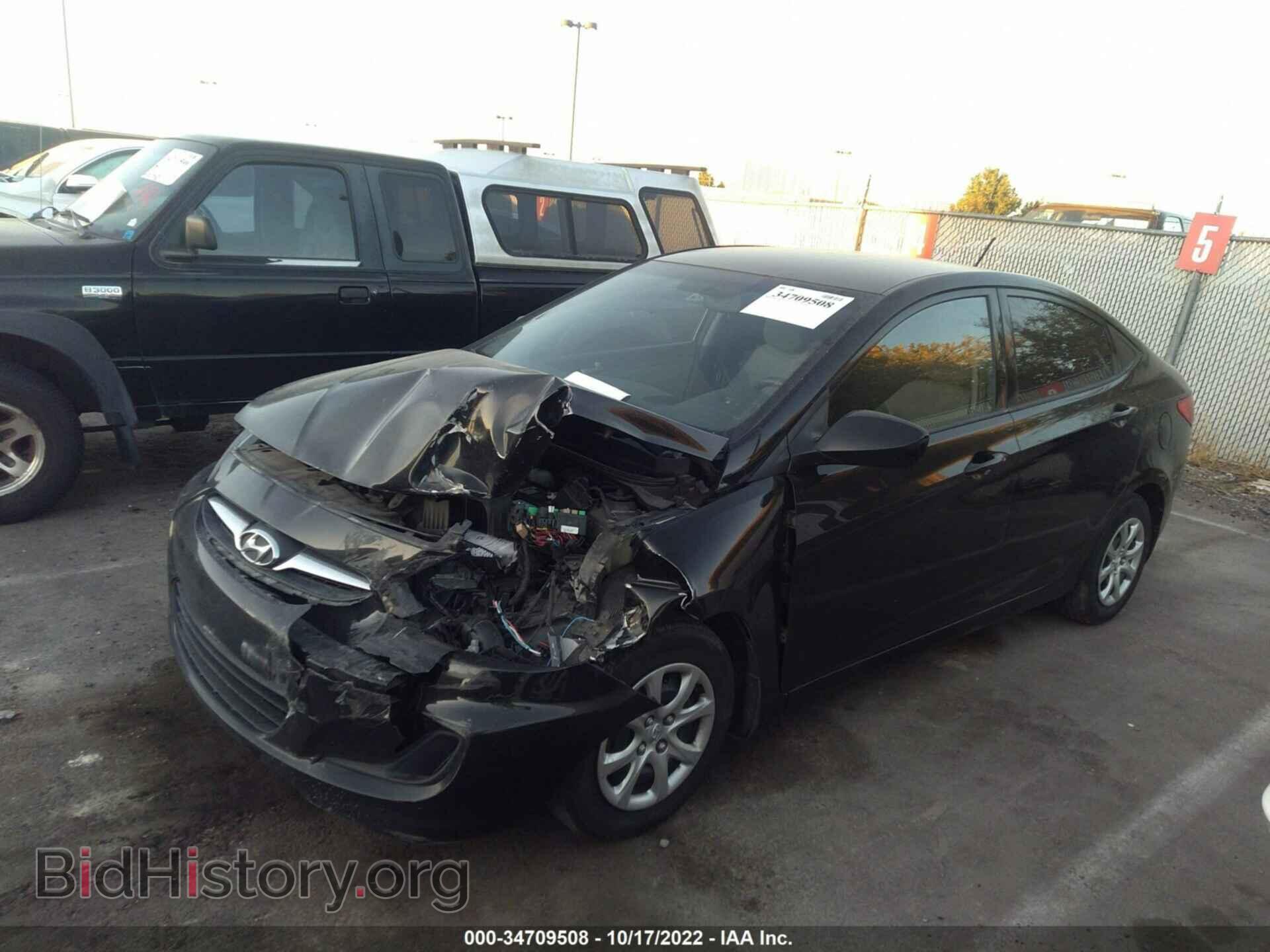 2013 HYUNDAI ACCENT - VIN: KMHCT4AE6DU301856 - Фото 2