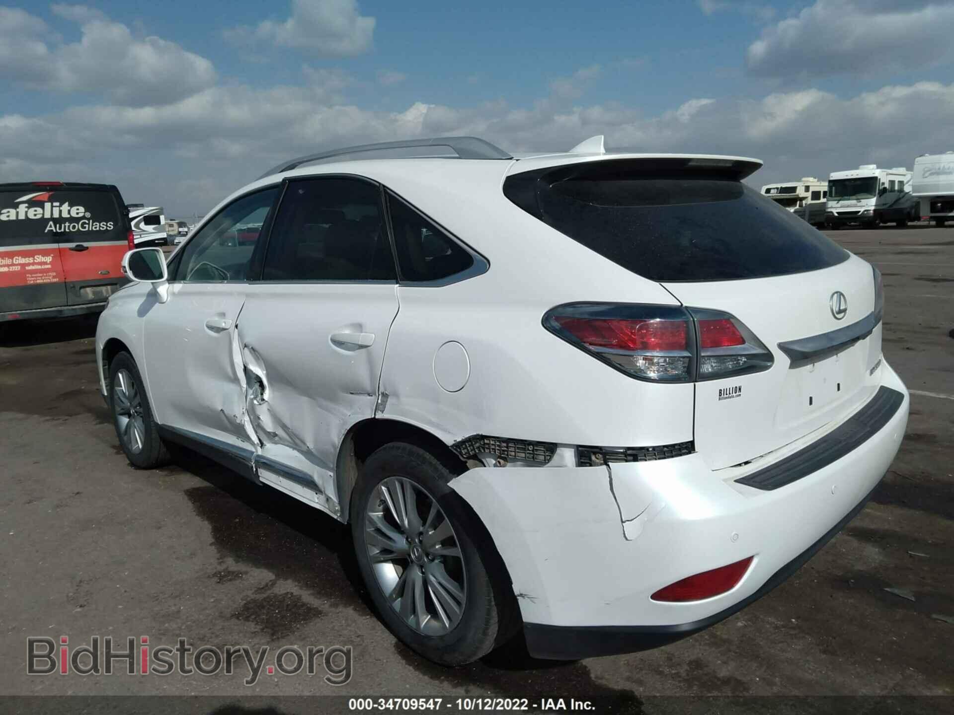 2014 LEXUS RX 350 - VIN: 2T2BK1BA3EC237654 - Фото 3