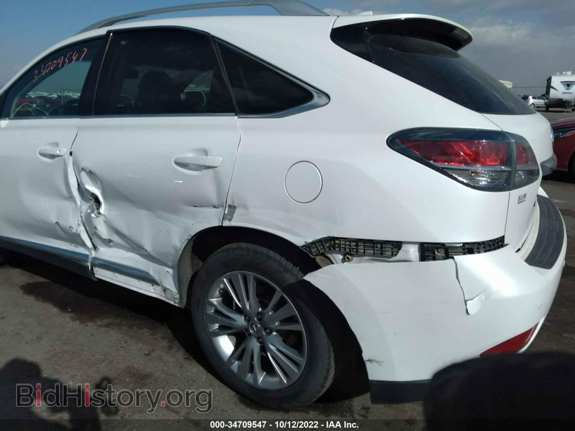 2014 LEXUS RX 350 - VIN: 2T2BK1BA3EC237654 - Фото 6