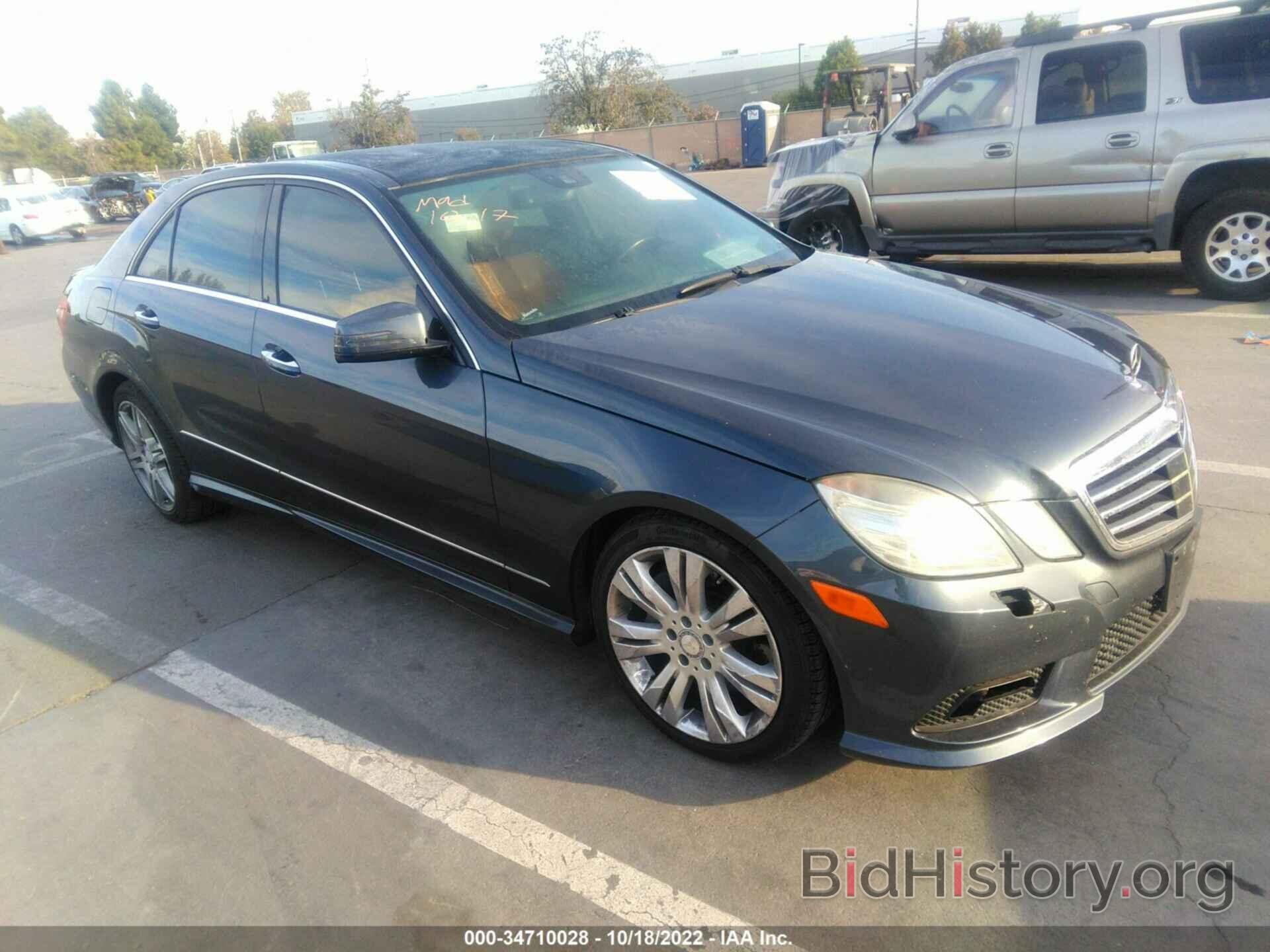 Photo WDDHF7CB9AA020434 - MERCEDES-BENZ E-CLASS 2010