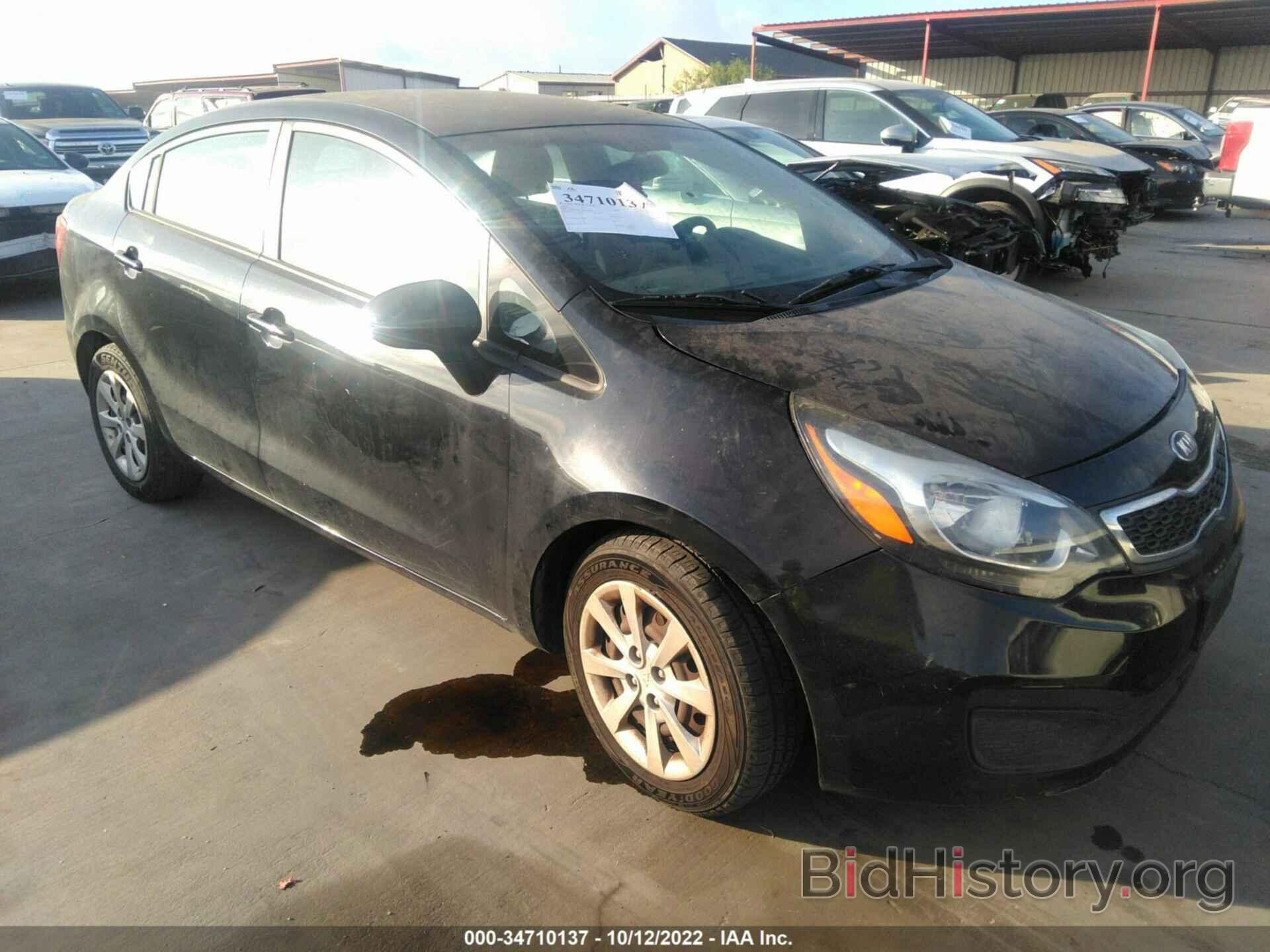 Photo KNADN4A38D6180881 - KIA RIO 2013