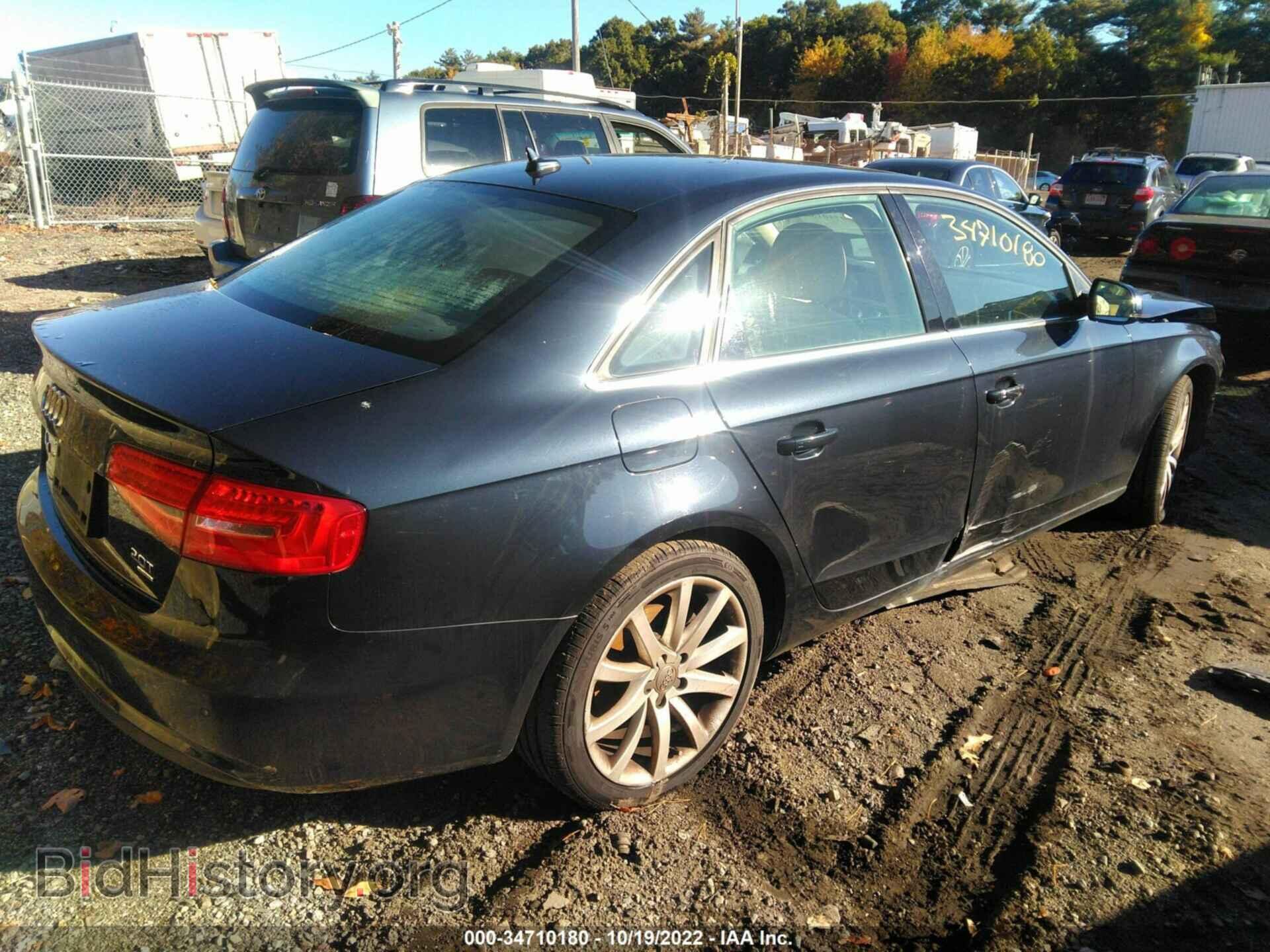 2013 AUDI A4 - VIN: WAUFFAFL5DN036367 - Фото 4