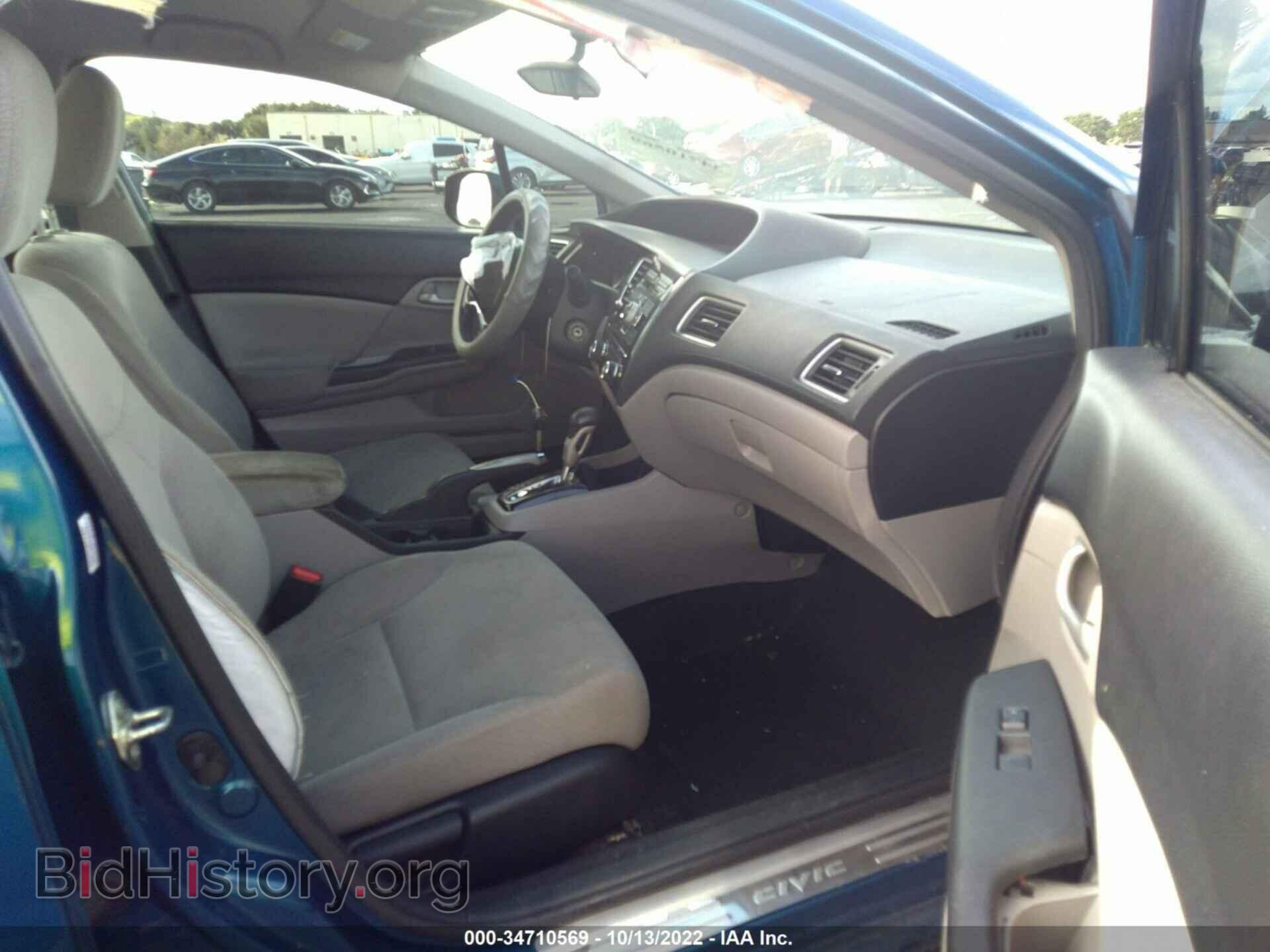 2013 HONDA CIVIC SDN - VIN: 19XFB2F58DE095259 - Фото 5