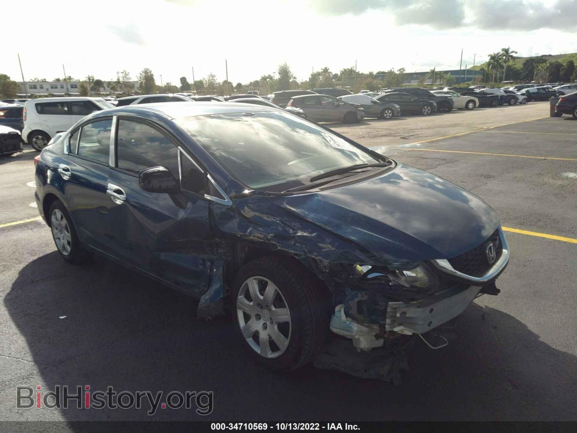 2013 HONDA CIVIC SDN - VIN: 19XFB2F58DE095259 - Фото 6