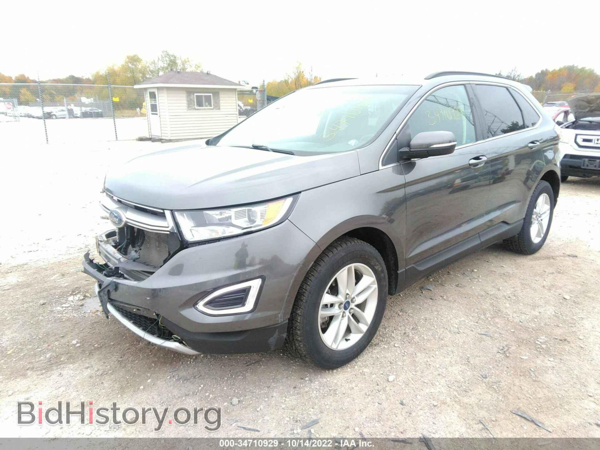 2016 FORD EDGE - VIN: 2FMPK4J89GBC64360 - Фото 2