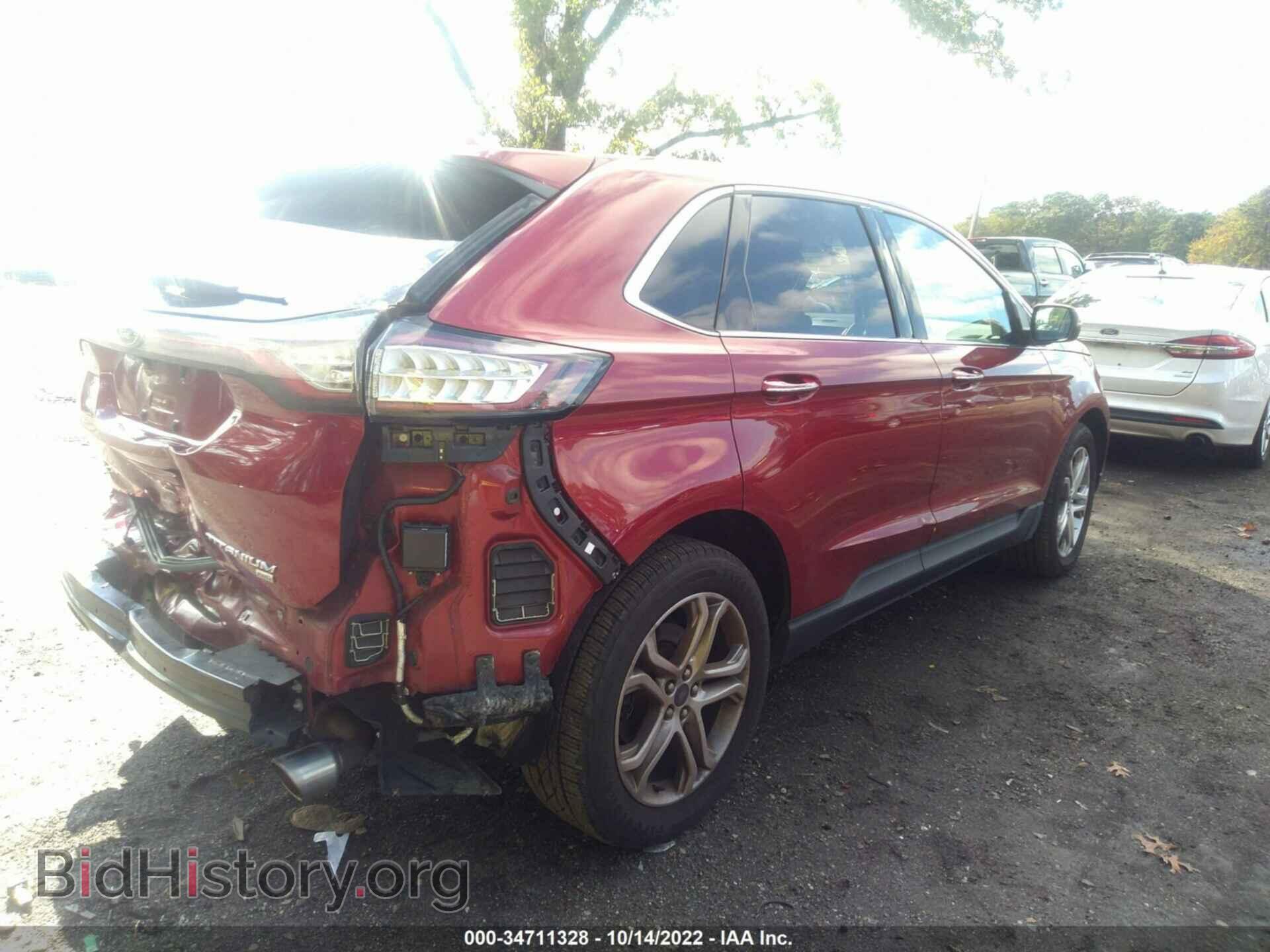 2015 FORD EDGE - VIN: 2FMTK4K82FBC27940 - Photo 4