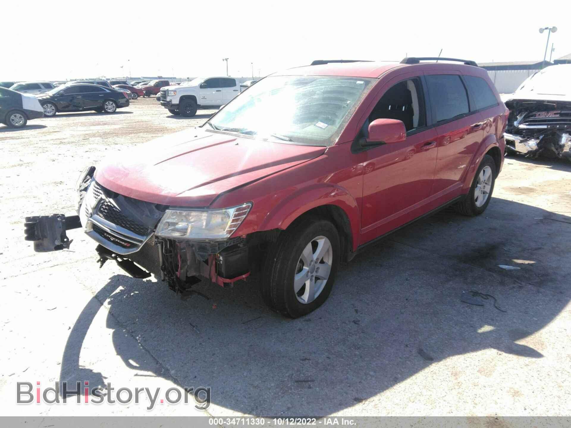 2012 DODGE JOURNEY - VIN: 3C4PDCBG4CT395659 - Фото 2
