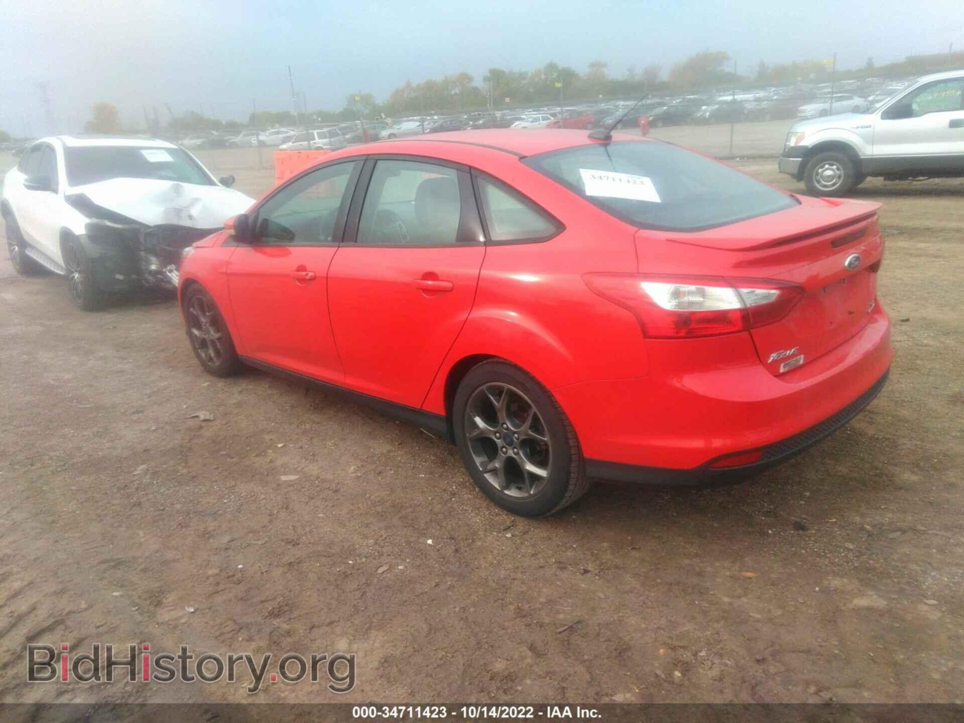 2014 FORD FOCUS - VIN: 1FADP3F28EL324476 - Фото 3
