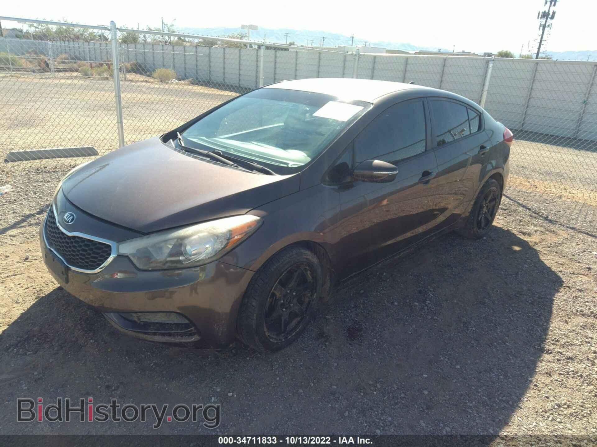 2014 KIA FORTE - VIN: KNAFX4A65E5234349 - Фото 2