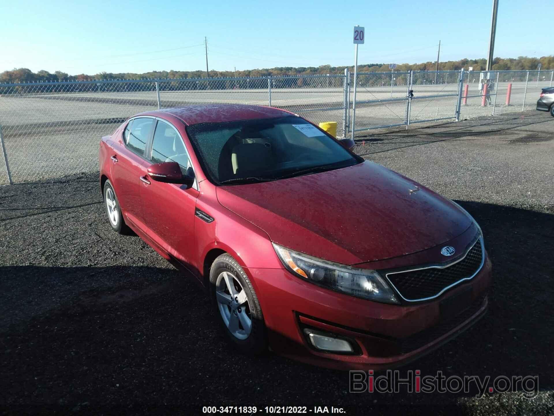 Photo 5XXGM4A75EG263855 - KIA OPTIMA 2014