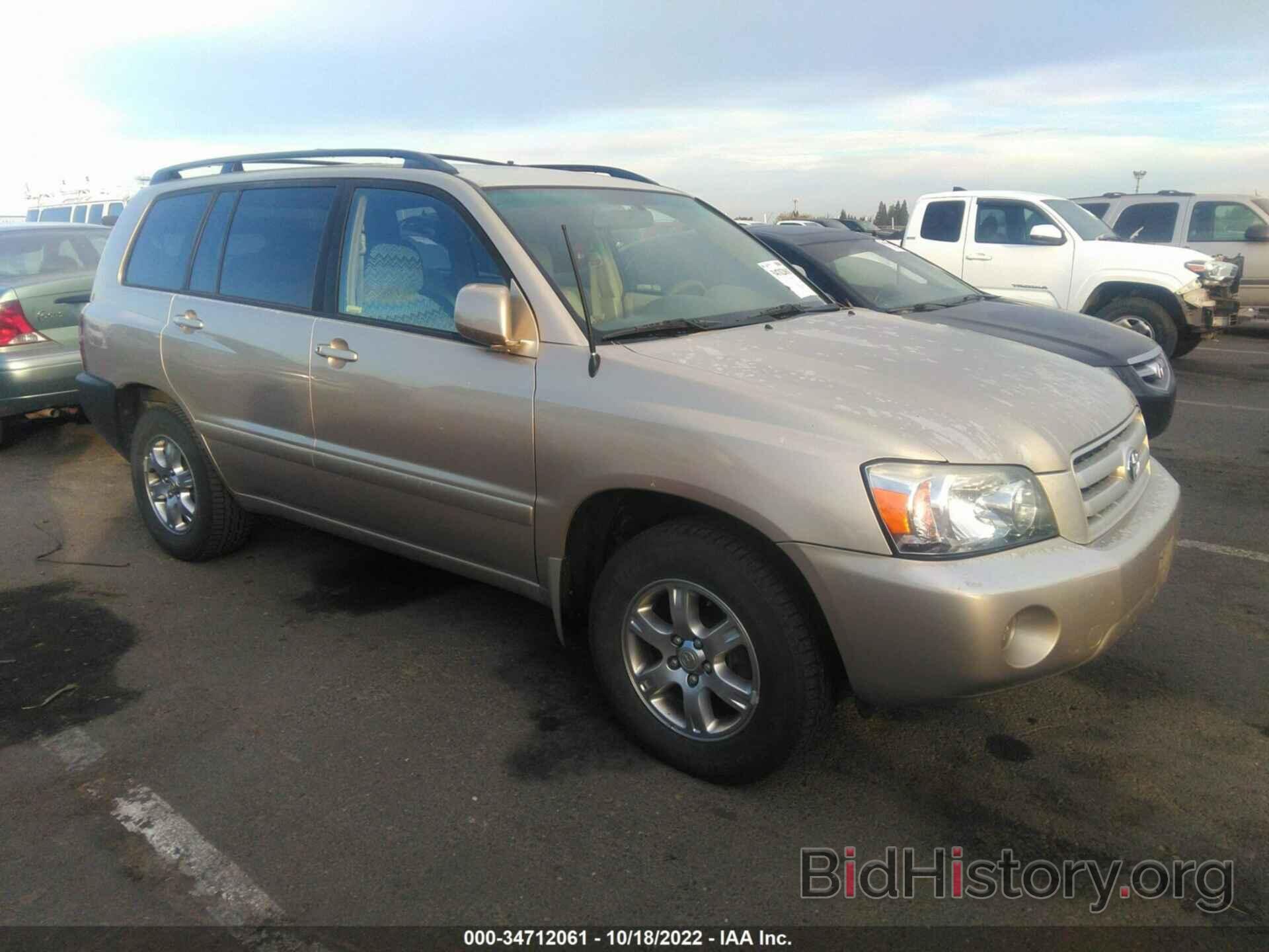 Photo JTEDP21A660110460 - TOYOTA HIGHLANDER 2006