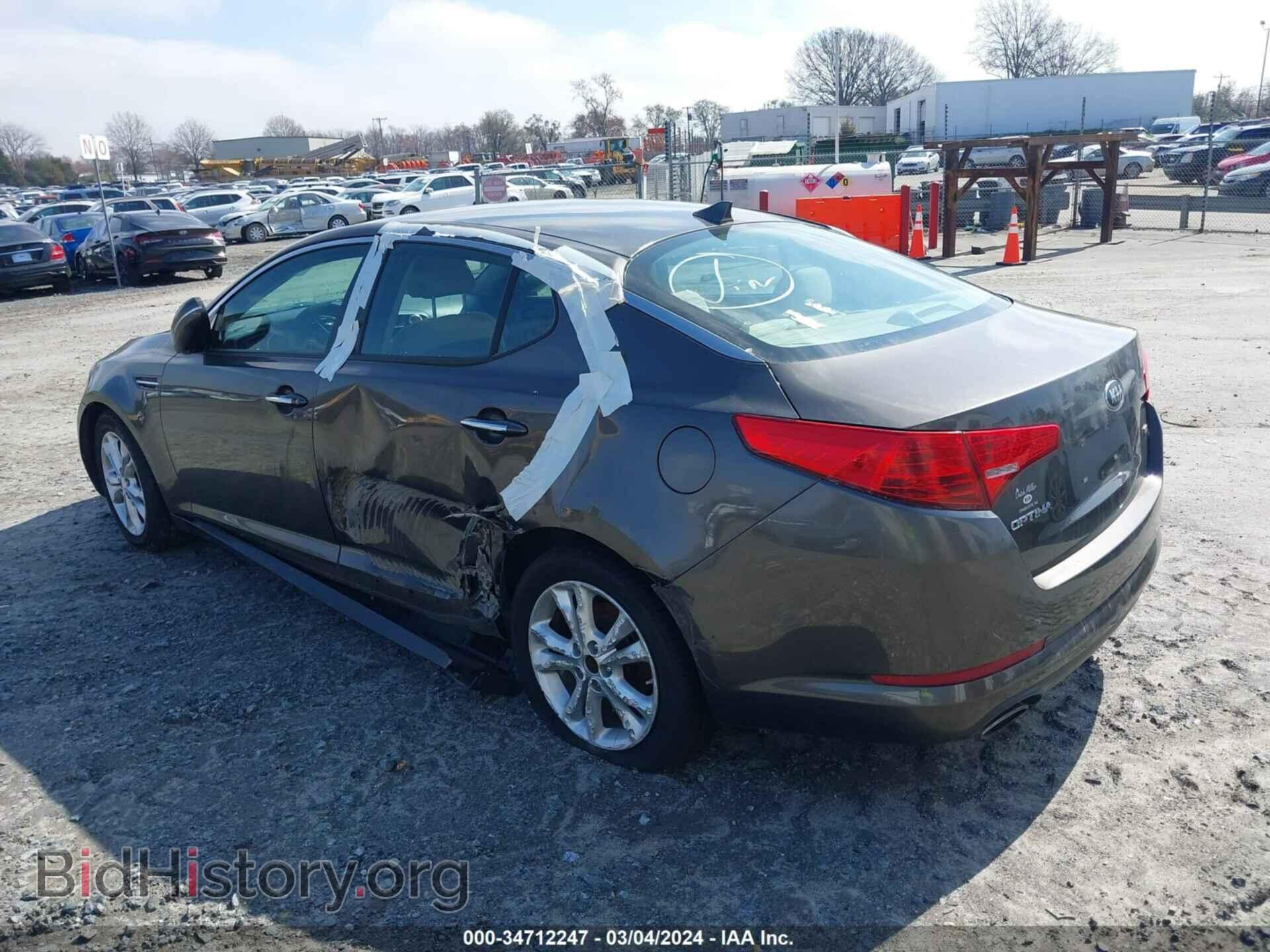 2013 KIA OPTIMA - VIN: 5XXGM4A73DG224924 - Фото 3