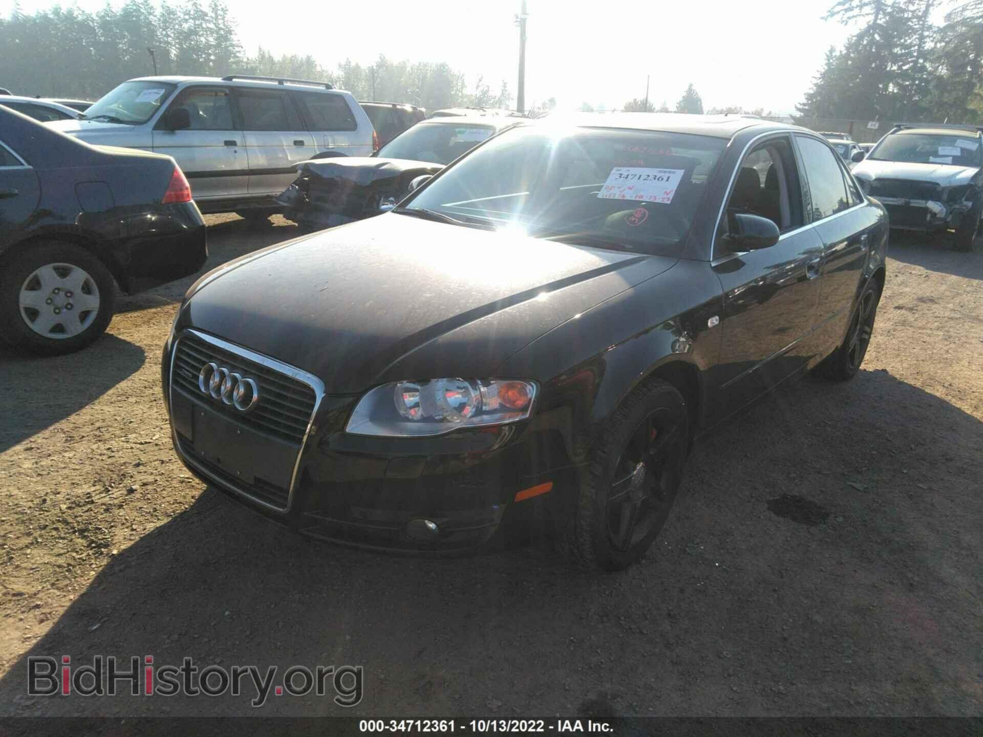 2007 AUDI A4 - VIN: WAUDF78E57A054288 - Photo 2