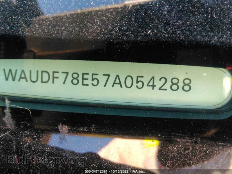 2007 Audi A4 (VIN WAUDF78E57A054288) — фото 9 из 11