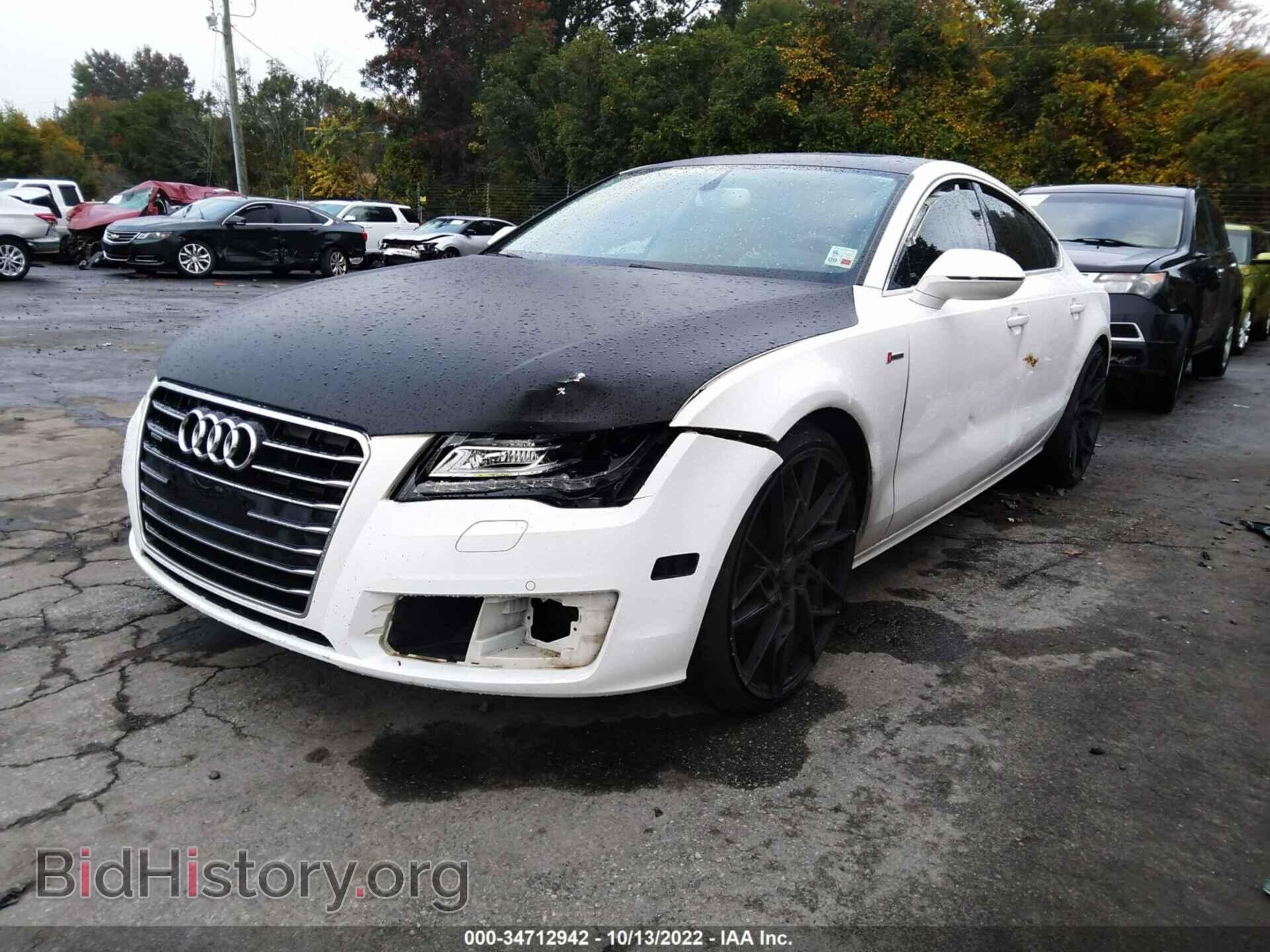 2014 AUDI A7 - VIN: WAUWGAFC3EN143576 - Фото 2