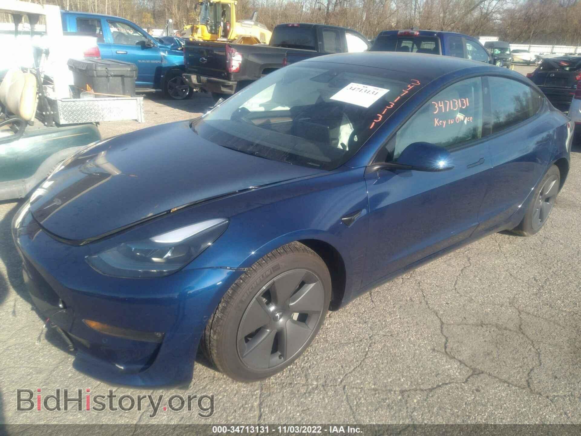 2022 TESLA MODEL 3 - VIN: 5YJ3E1EB0NF182371 - Photo 2