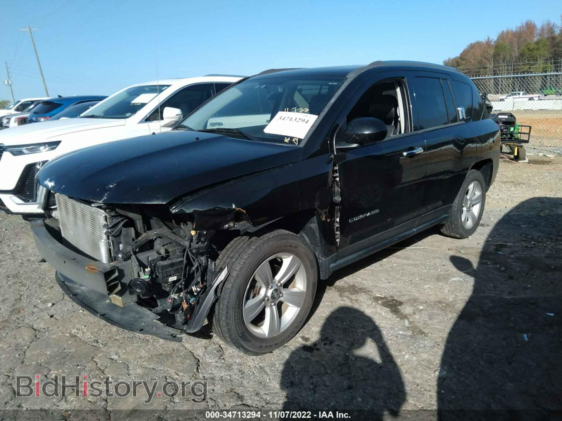 2015 JEEP COMPASS - VIN: 1C4NJDEB0FD168839 - Фото 2