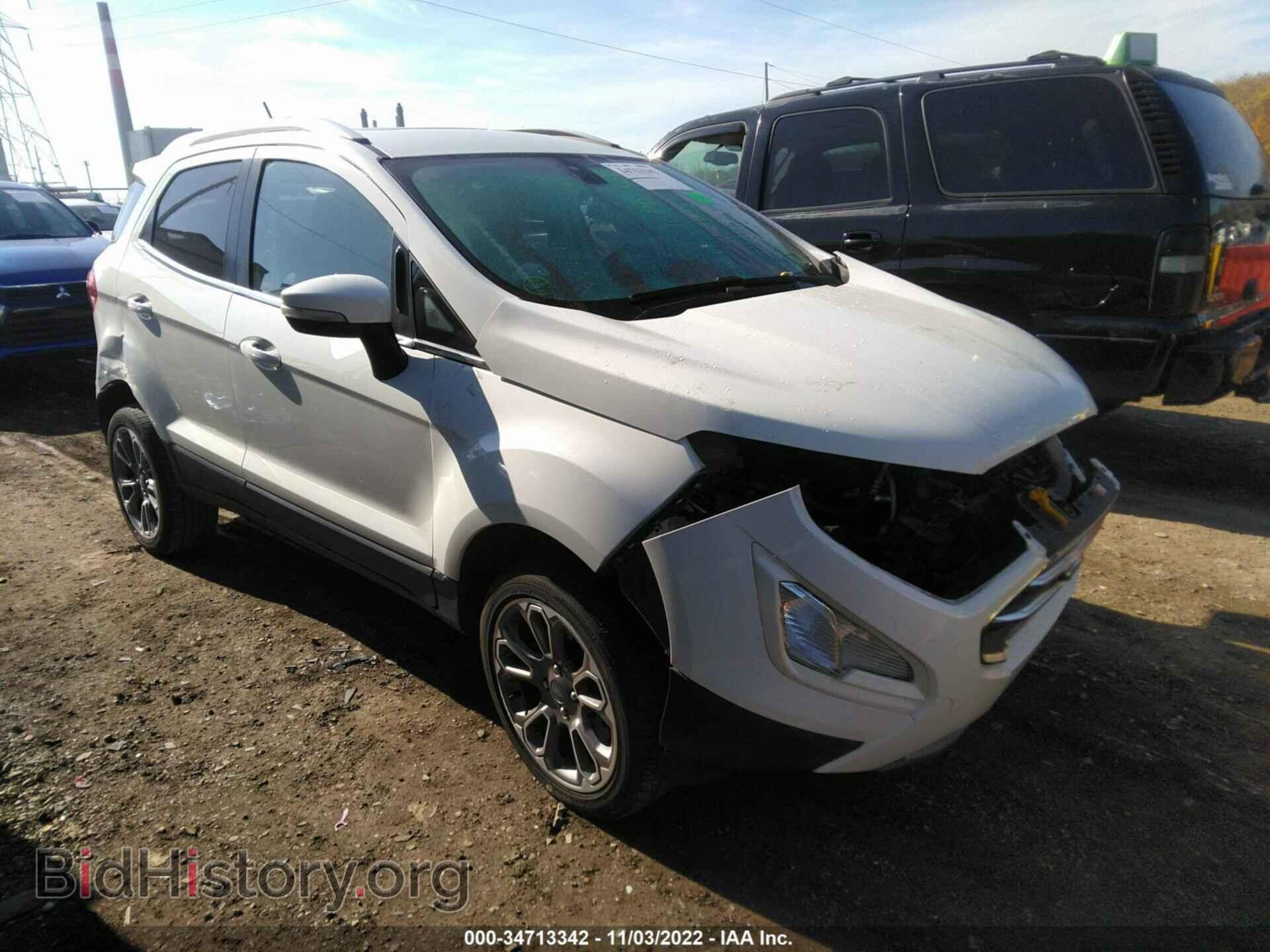 Фотография MAJ6S3KL0KC276022 - FORD ECOSPORT 2019