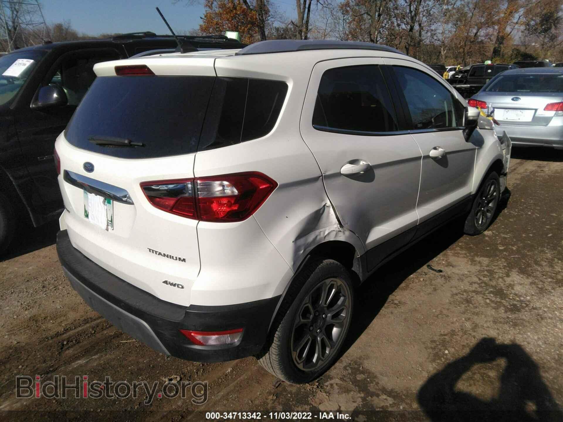2019 FORD ECOSPORT - VIN: MAJ6S3KL0KC276022 - Фото 4