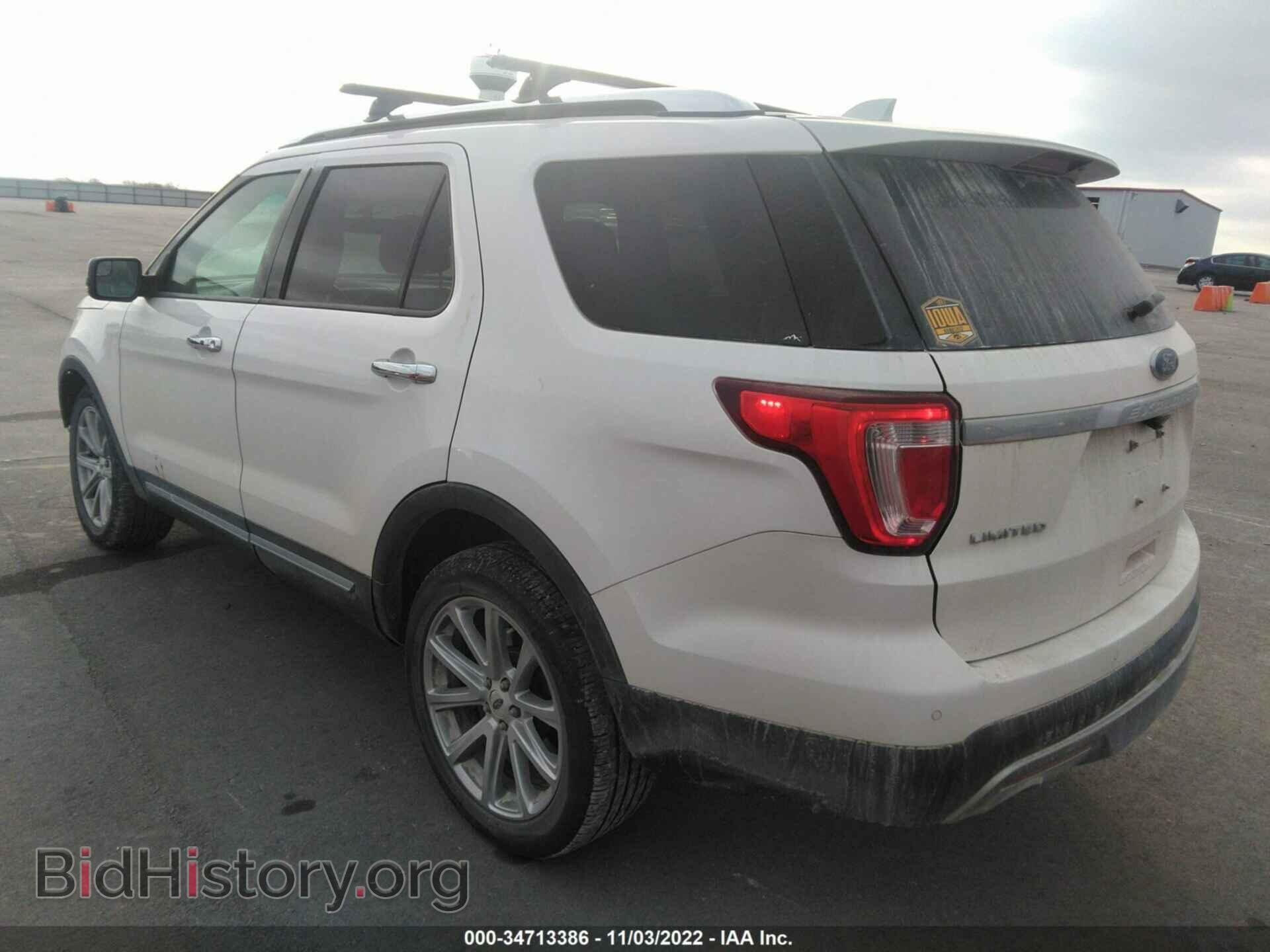 2017 FORD EXPLORER - VIN: 1FM5K8F83HGB01124 - Фото 3