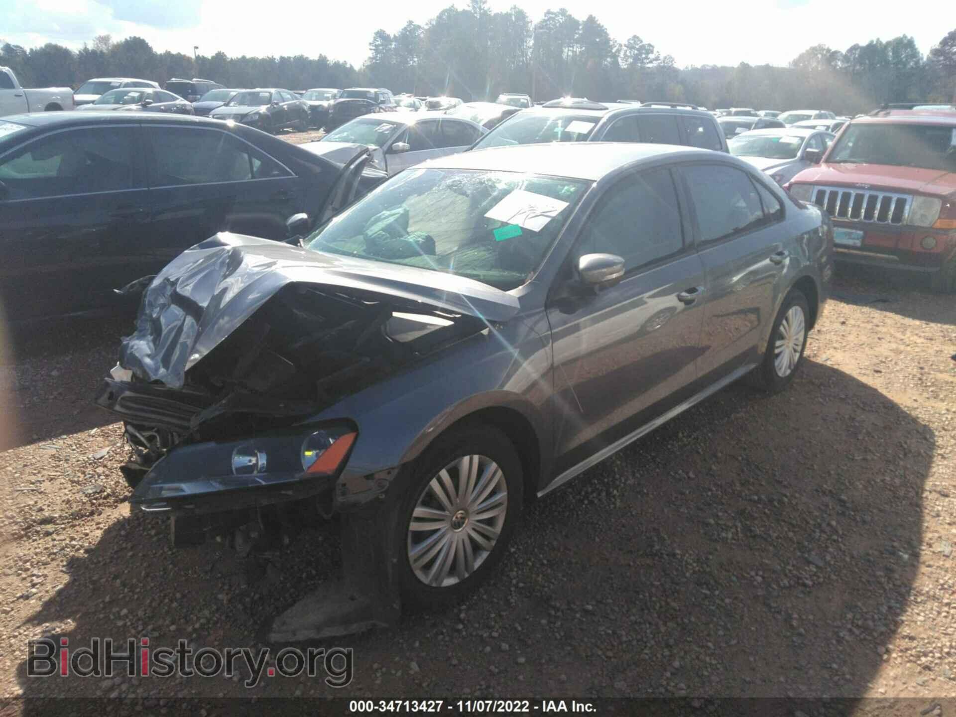 2014 VOLKSWAGEN PASSAT - VIN: 1VWAS7A31EC024665 - Фото 2