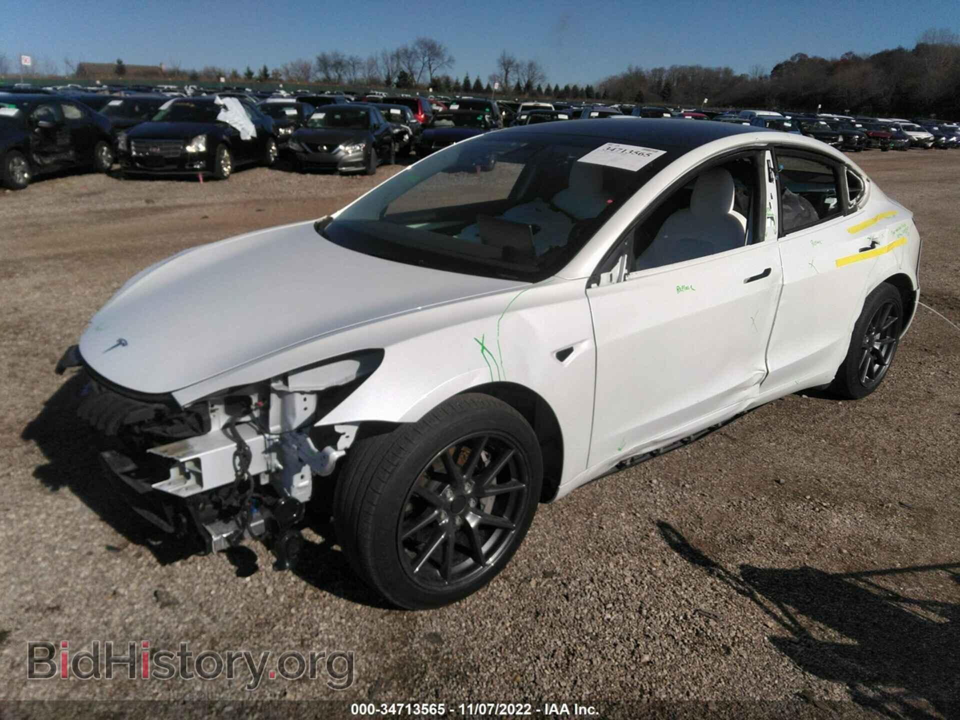 2022 TESLA MODEL 3 - VIN: 5YJ3E1EBXNF115972 - Photo 2