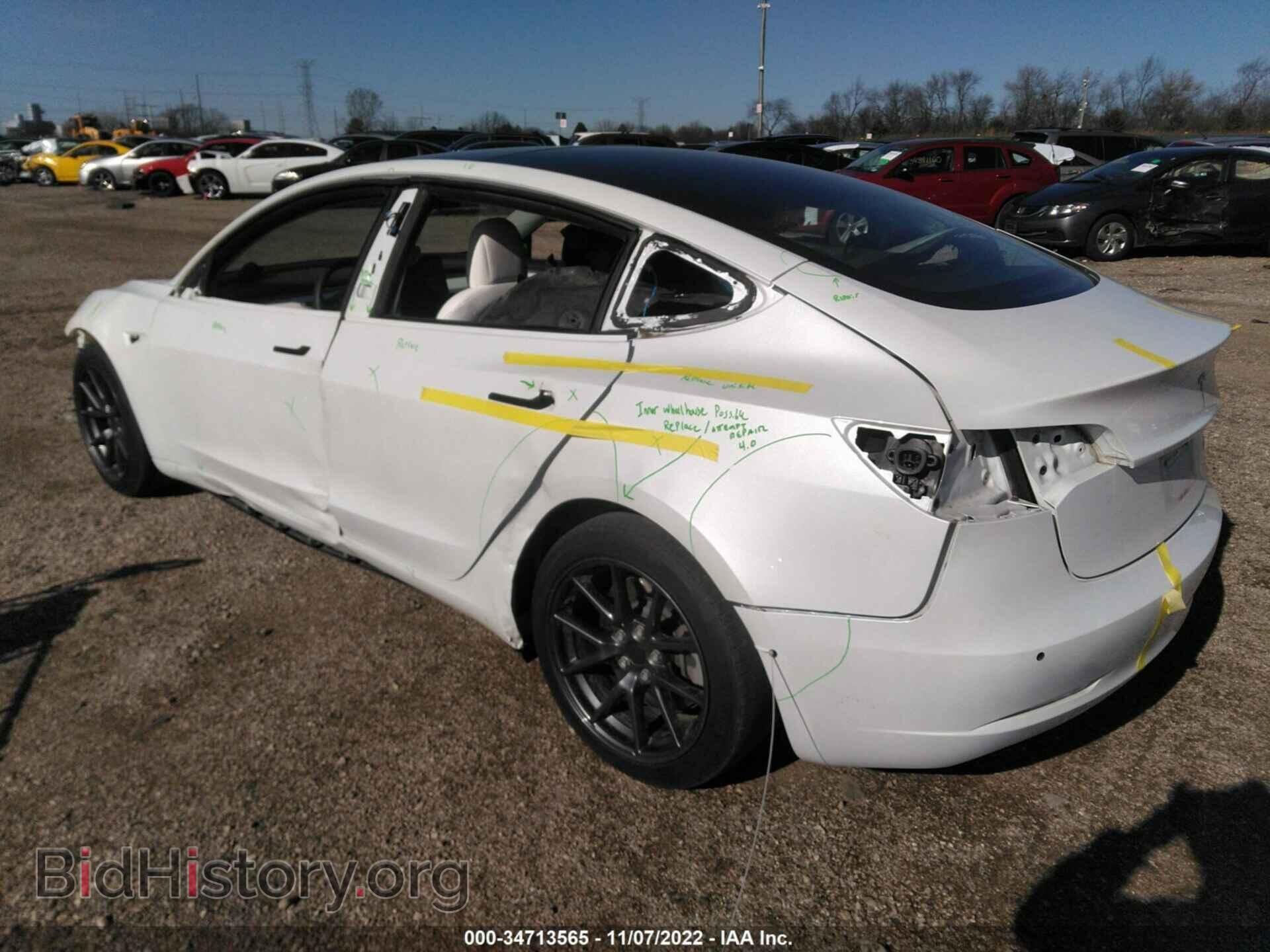2022 TESLA MODEL 3 - VIN: 5YJ3E1EBXNF115972 - Photo 3