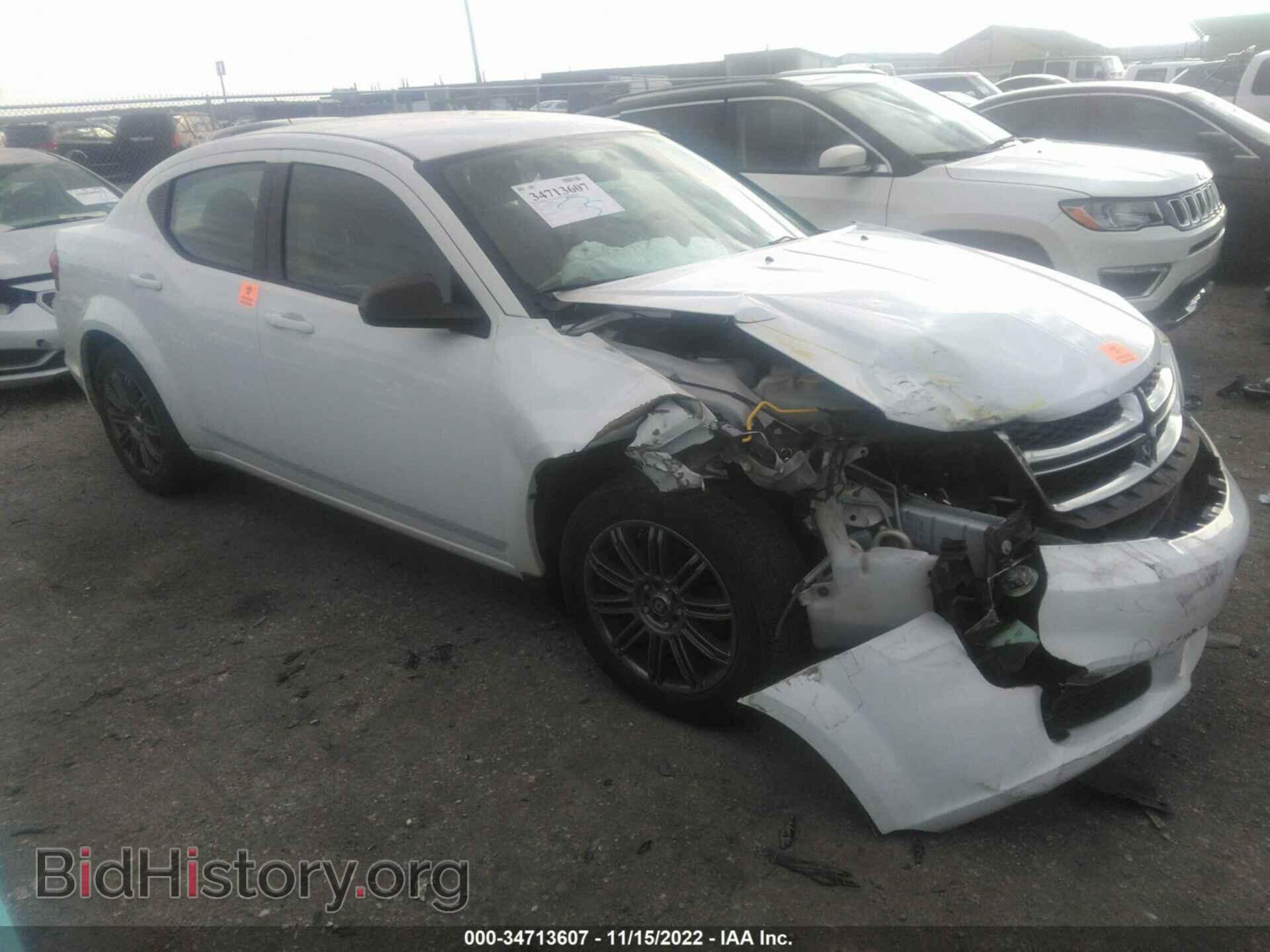 Photo 1C3CDZAB0DN529709 - DODGE AVENGER 2013