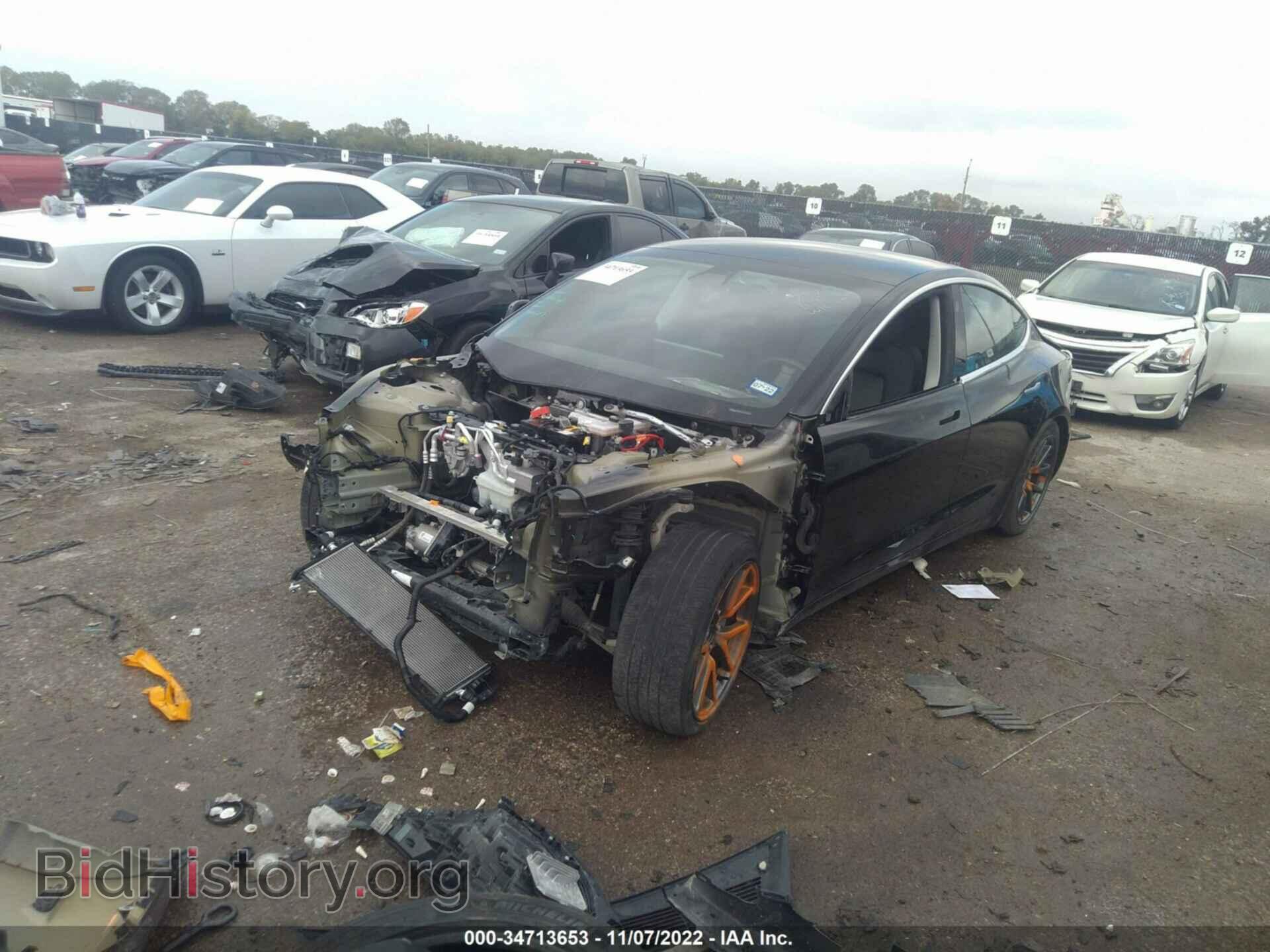 2019 TESLA MODEL 3 - VIN: 5YJ3E1EA4KF410018 - Фото 2
