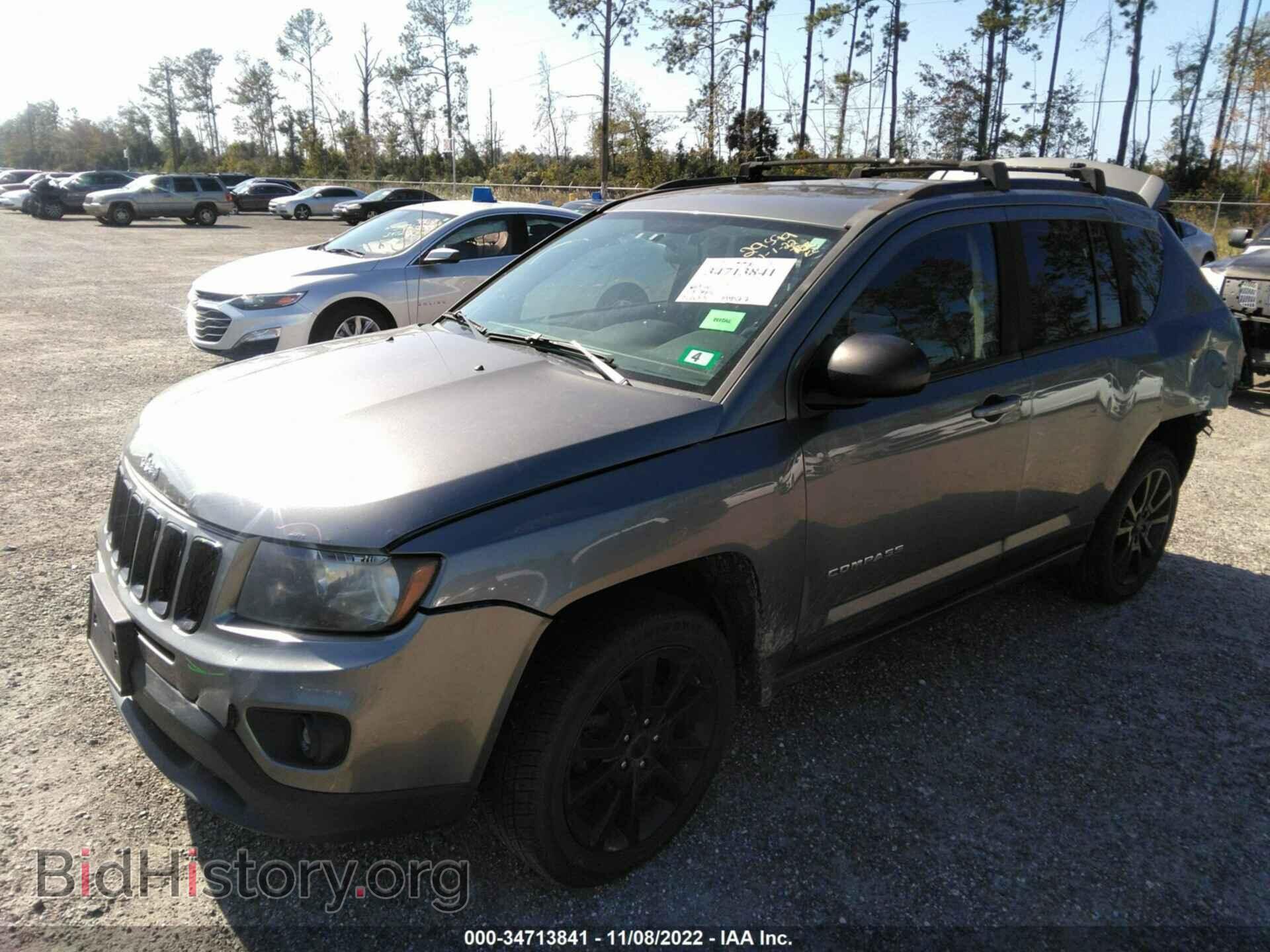 2012 JEEP COMPASS - VIN: 1C4NJDEB8CD689397 - Фото 2