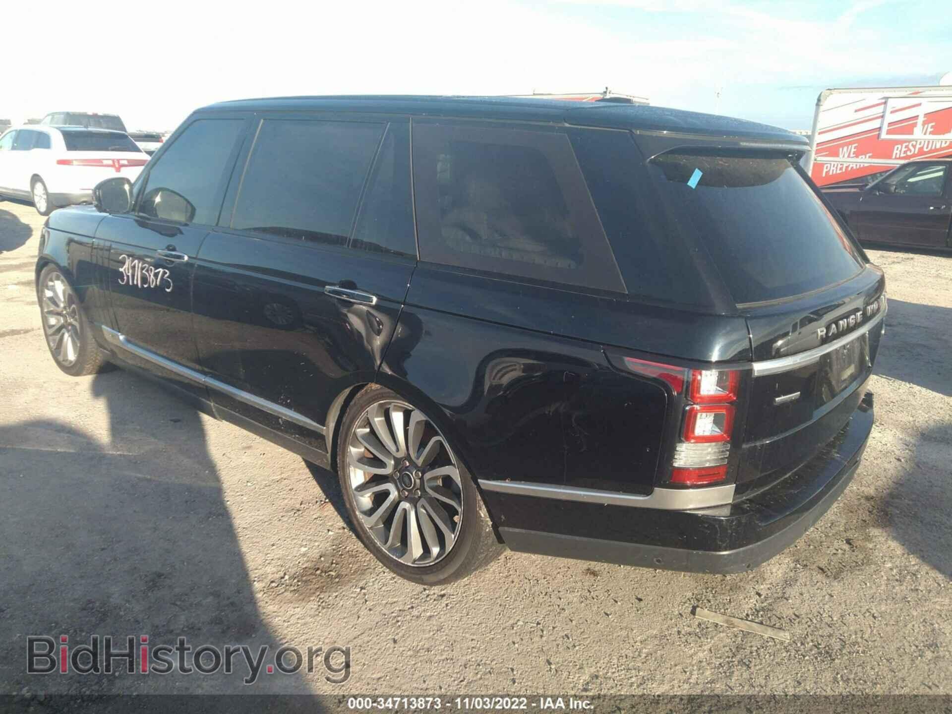 2015 LAND ROVER RANGE ROVER - VIN: SALGV3TF7FA218868 - Фото 3